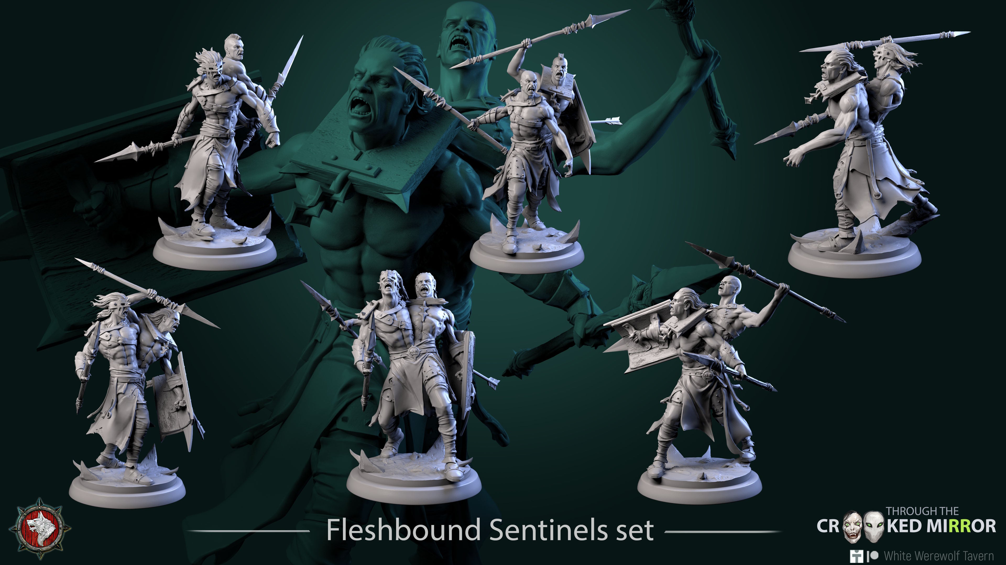 Fleshbound Sentinels - from the Through the Crooked Mirror series by White Werewolf Tavern