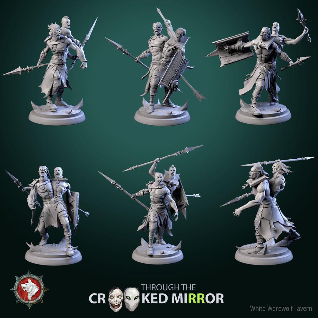 Fleshbound Sentinels - from the Through the Crooked Mirror series by White Werewolf Tavern