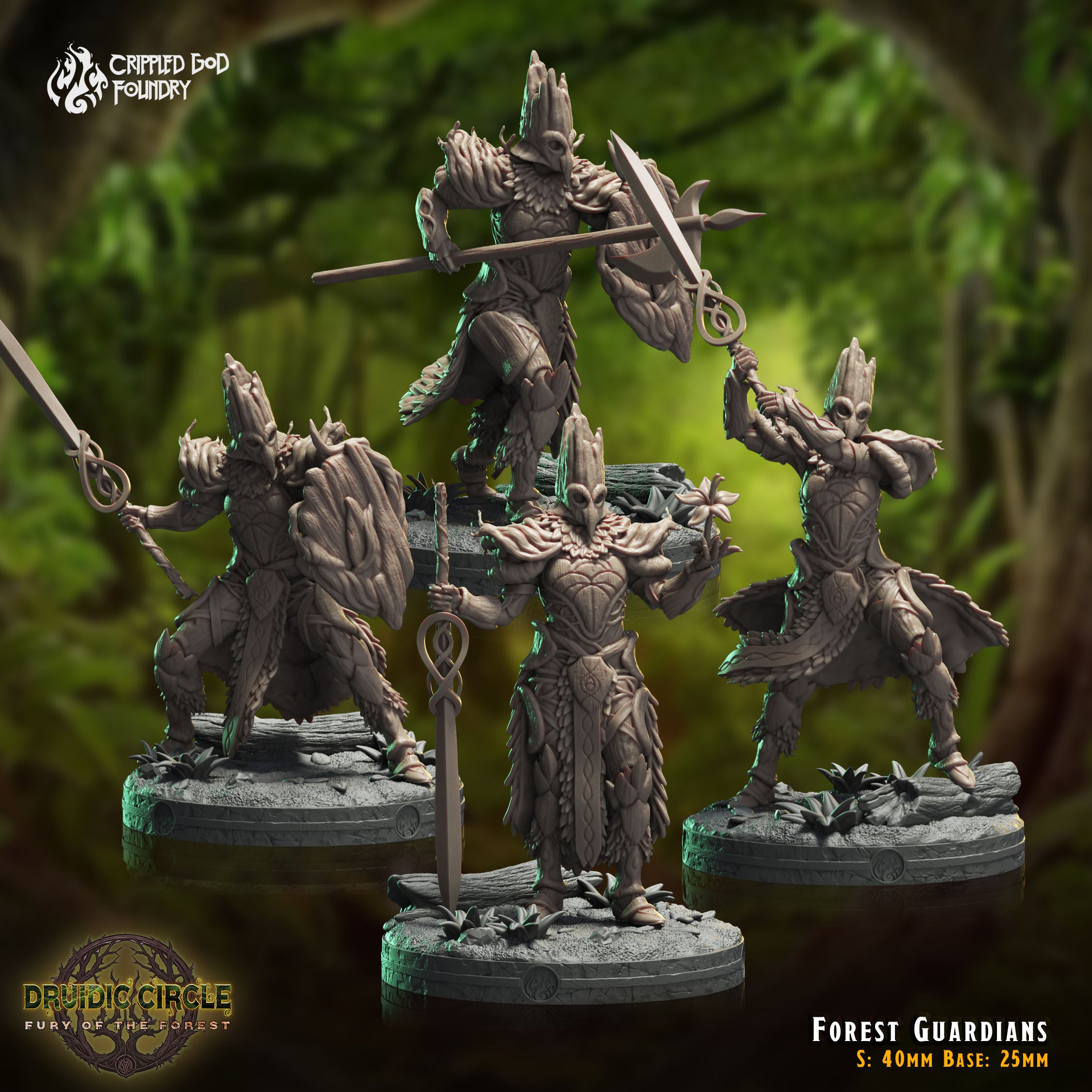 Forest Guardians - aus der Reihe Druidic Circle von Crippled God Foundry