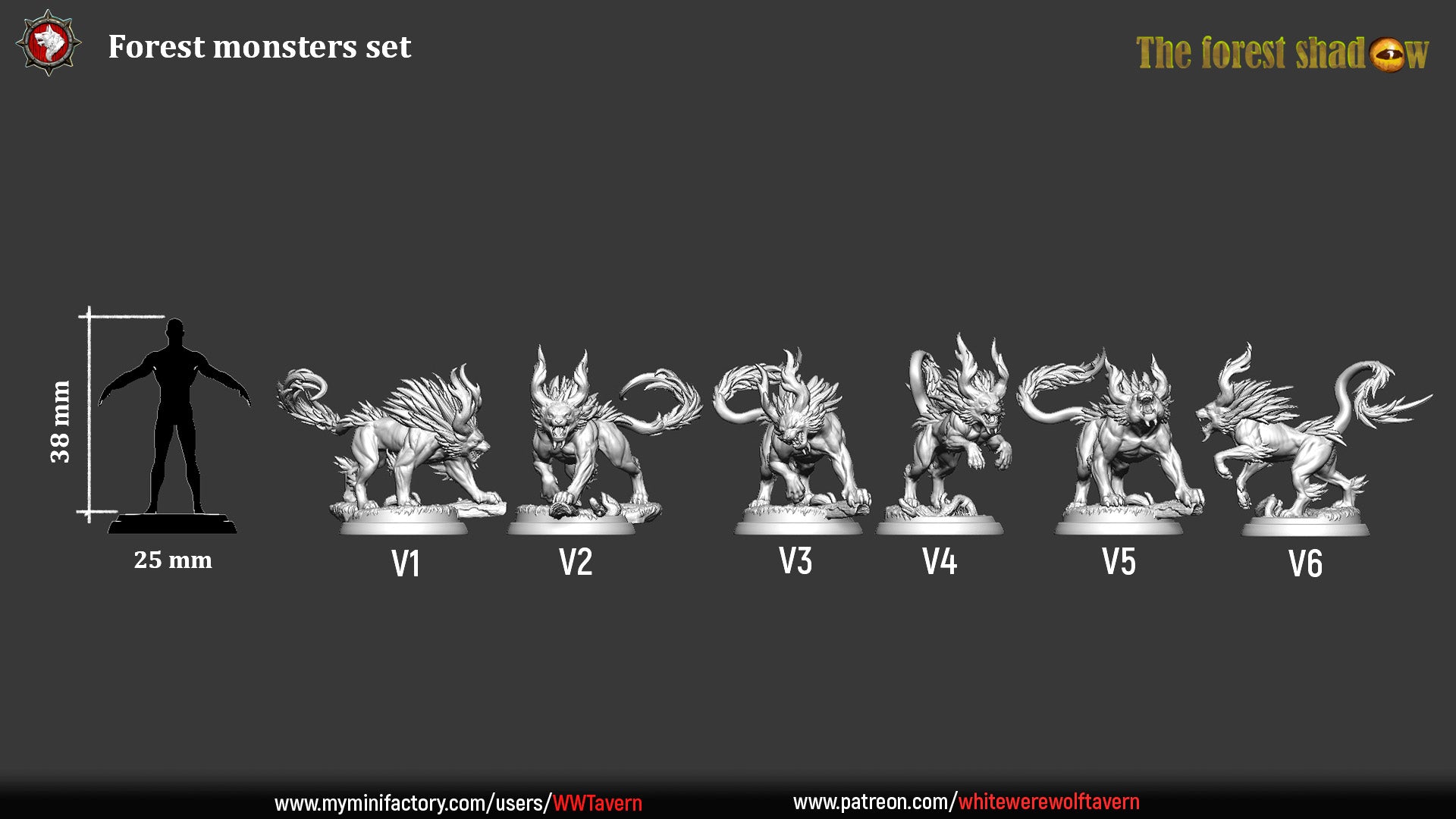 Forest Monster - aus der Reihe The Forest Shadow von White Werewolf Tavern