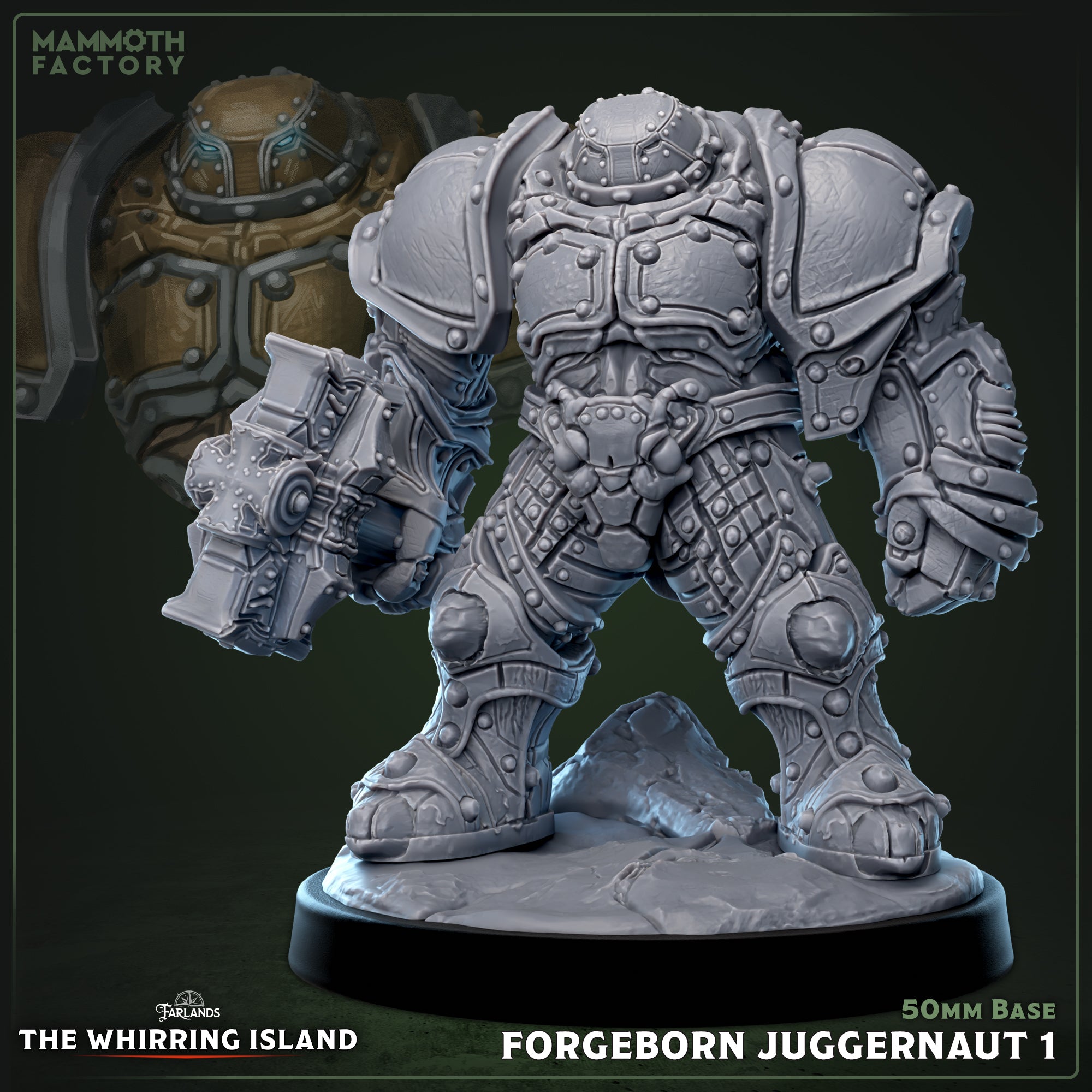 Forgeborn Juggernaut - Farlands - The Whirring Island - Mammoth Factory