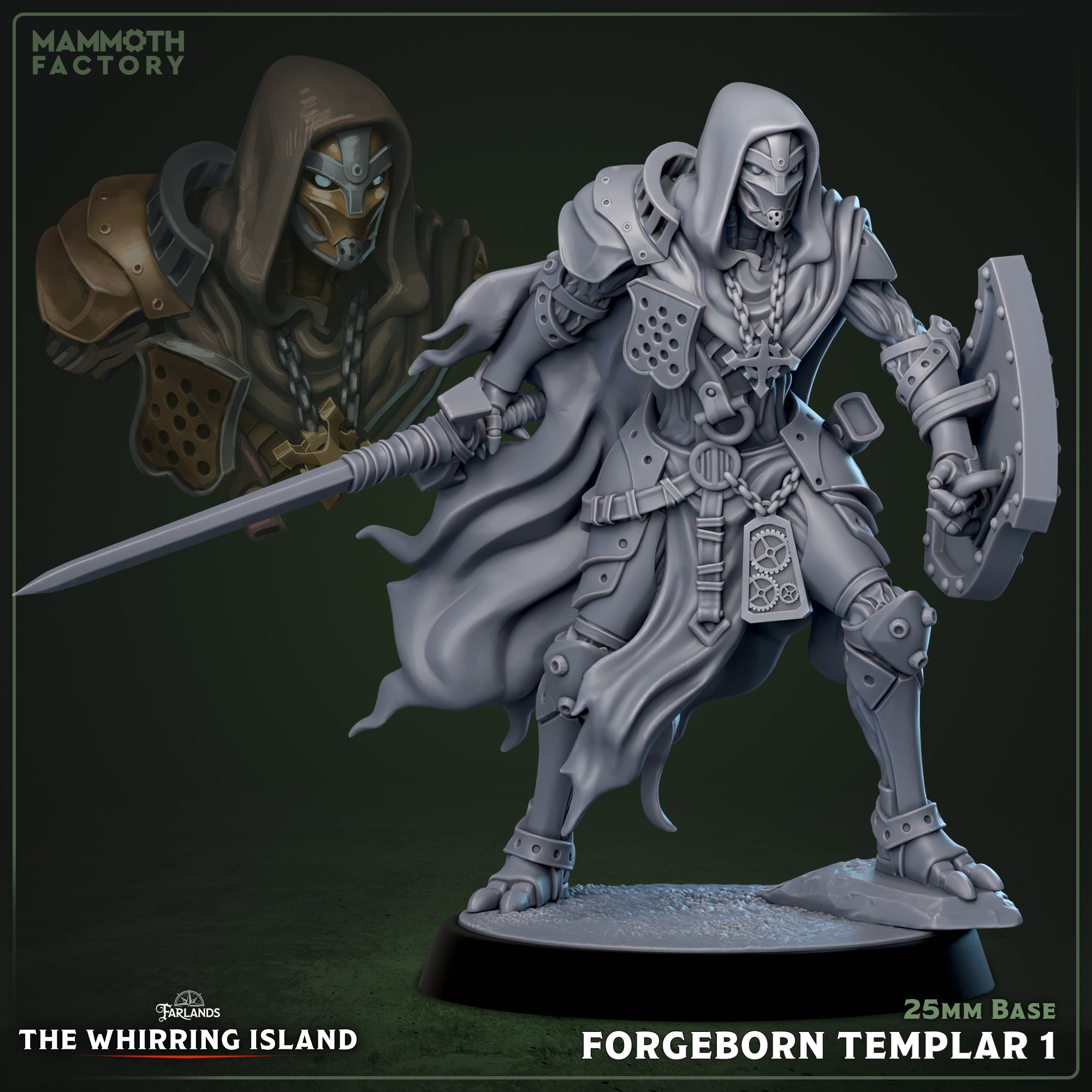 Forgeborn Templar - Farlands - The Whirring Island - Mammoth Factory