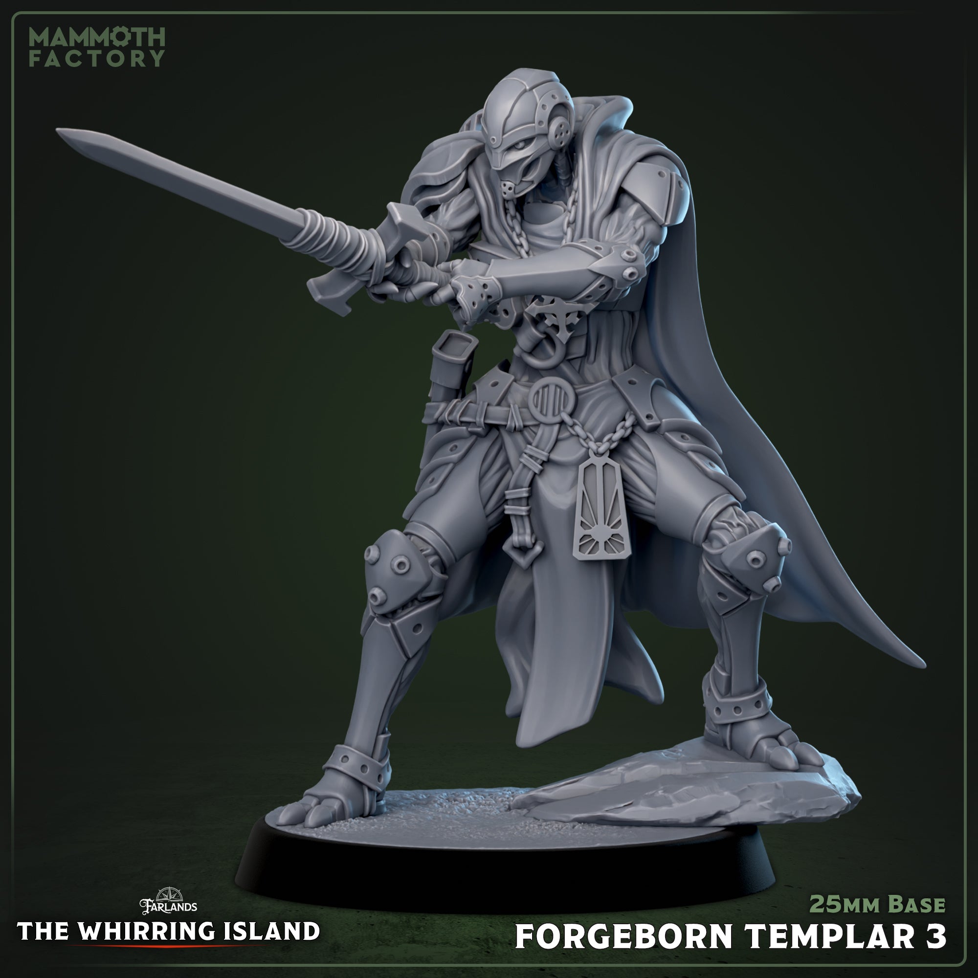 Forgeborn Templar - Farlands - The Whirring Island - Mammoth Factory