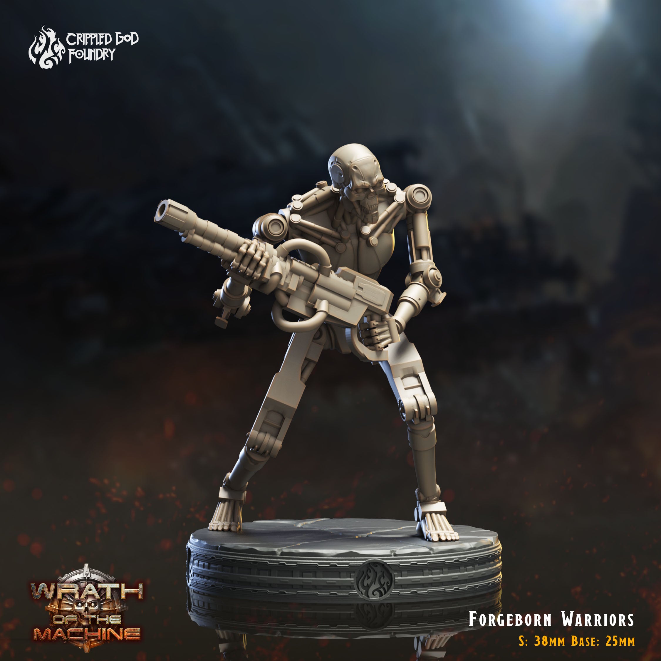 Forgeborn Warriors - aus der Reihe Wrath of the Machine von Crippled God Foundry