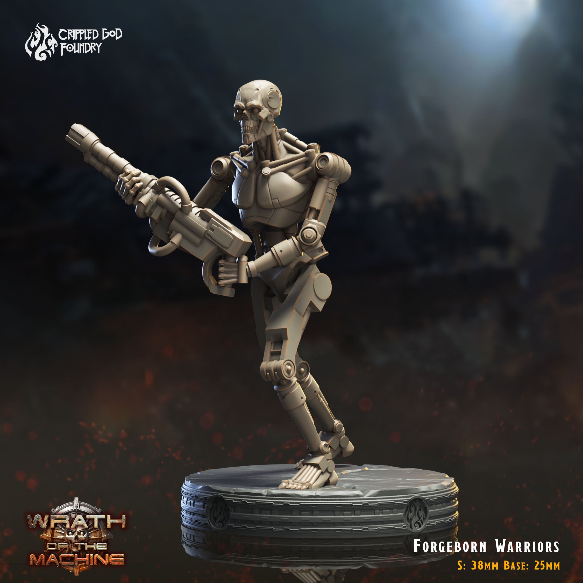 Forgeborn Warriors - aus der Reihe Wrath of the Machine von Crippled God Foundry