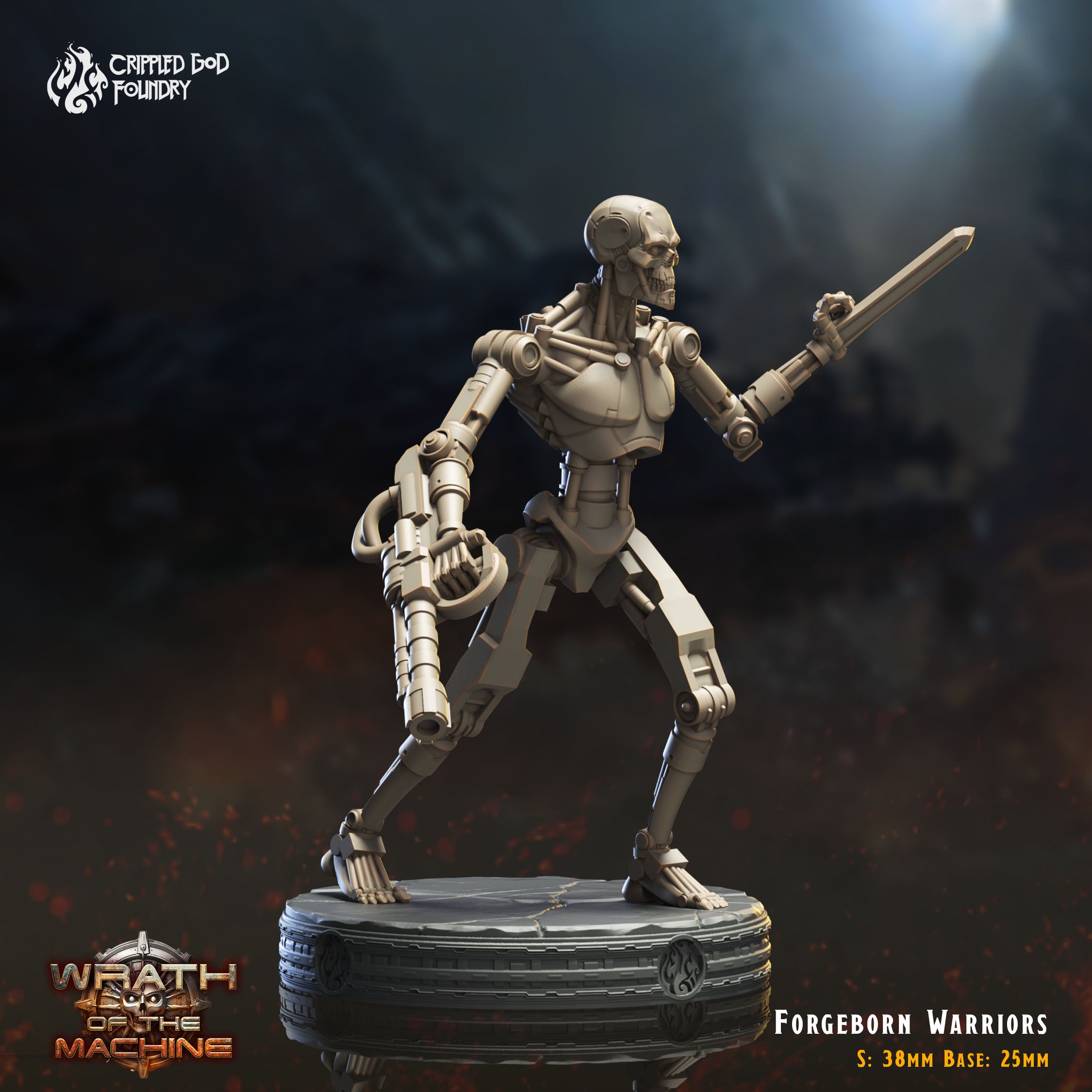 Forgeborn Warriors - aus der Reihe Wrath of the Machine von Crippled God Foundry