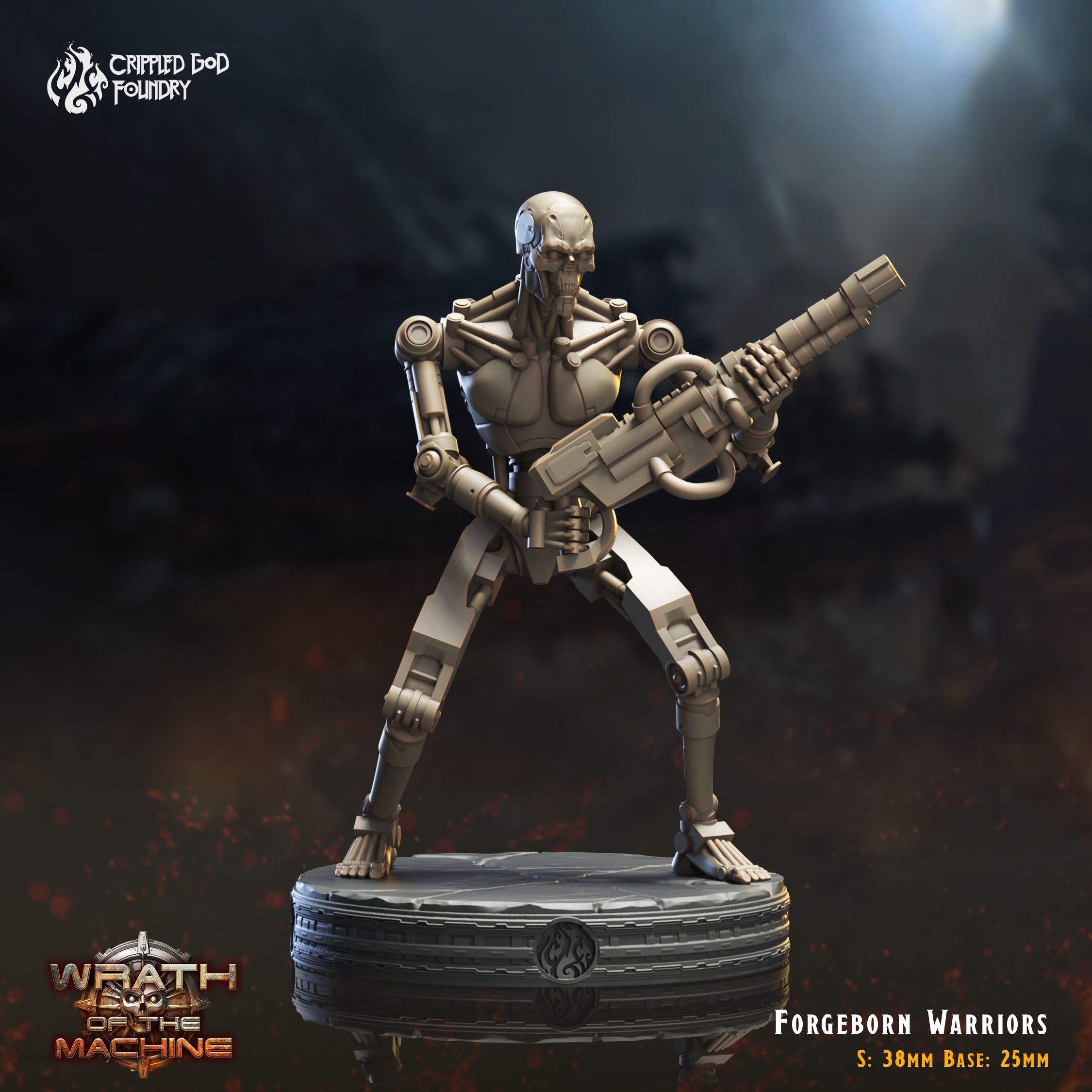 Forgeborn Warriors - aus der Reihe Wrath of the Machine von Crippled God Foundry