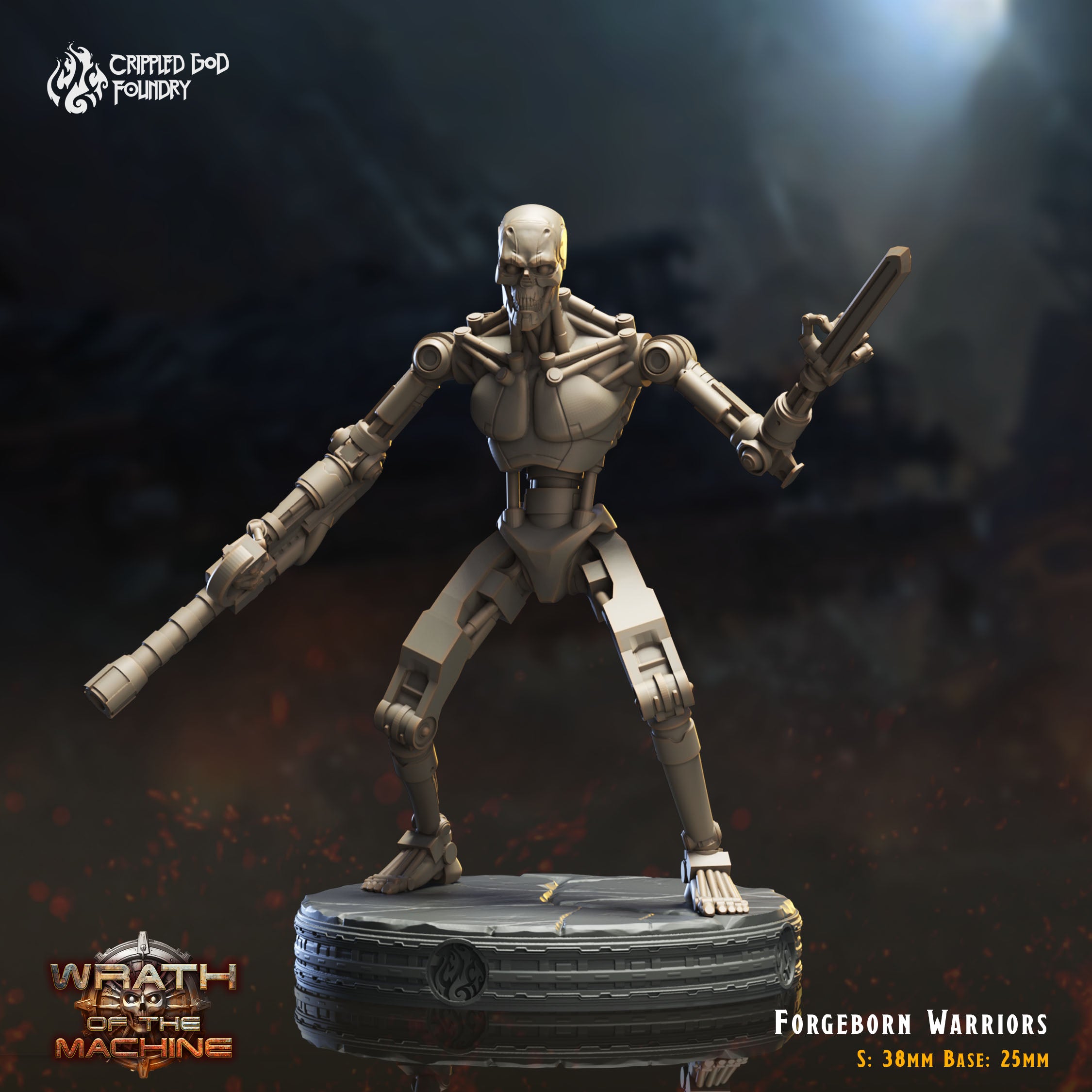 Forgeborn Warriors - aus der Reihe Wrath of the Machine von Crippled God Foundry