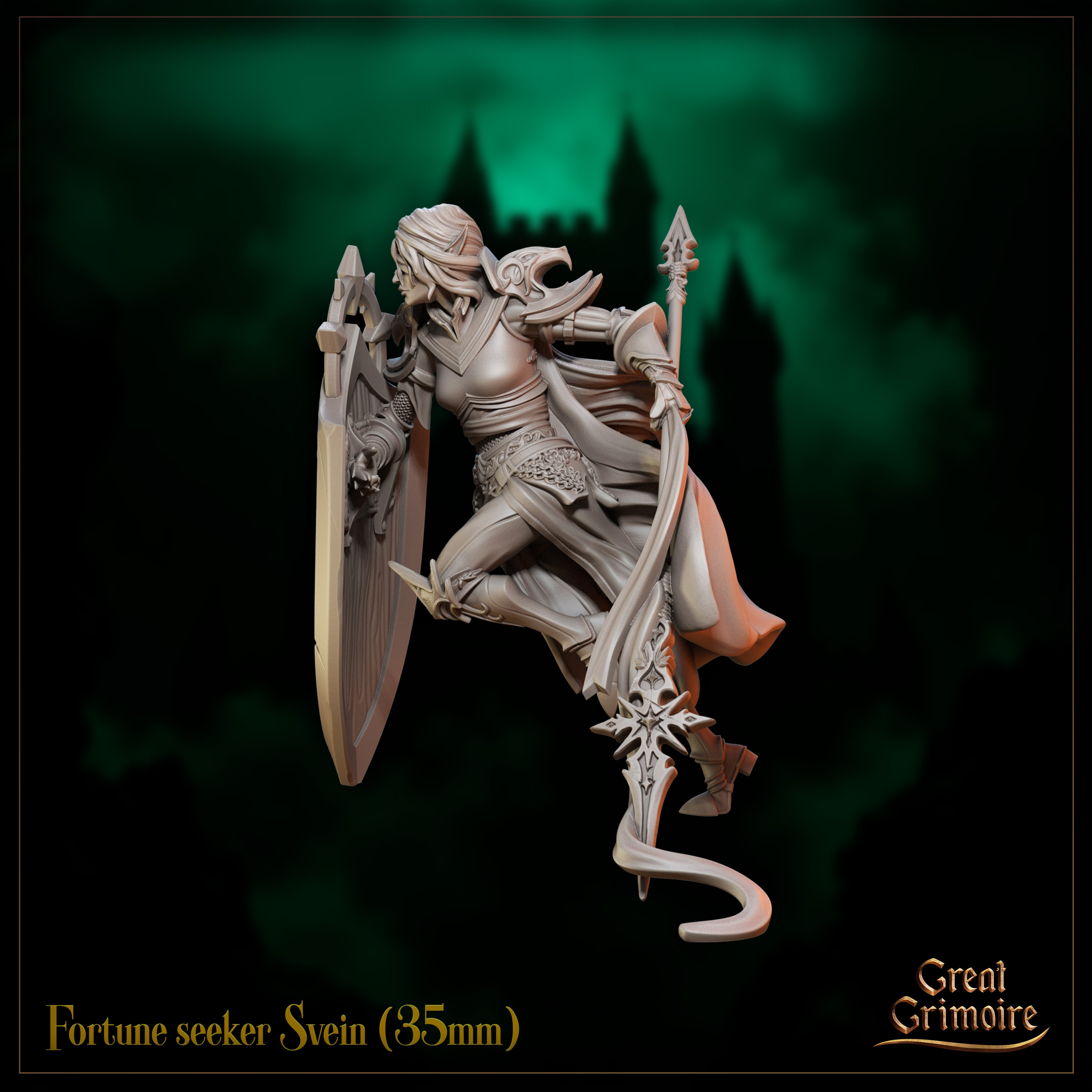 Thorn Dragon - from the Warden of Lies series by Rescale Miniatures