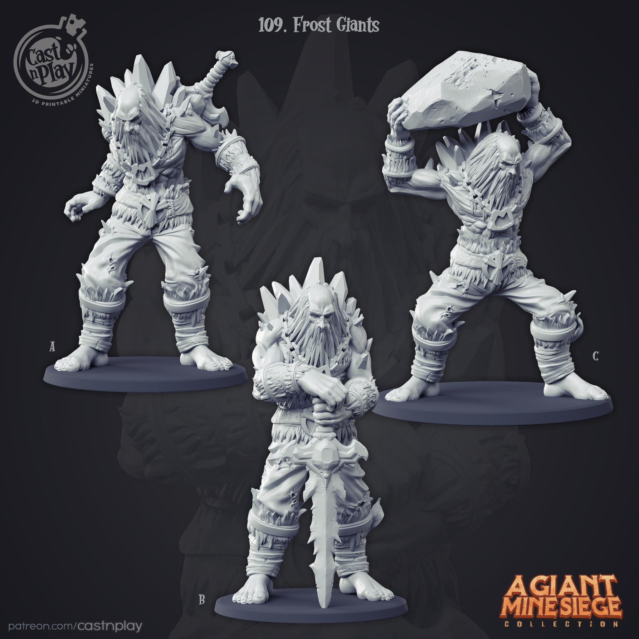 Frost Giants - aus der Reihe A Giant Mine Siege von Cast n Play
