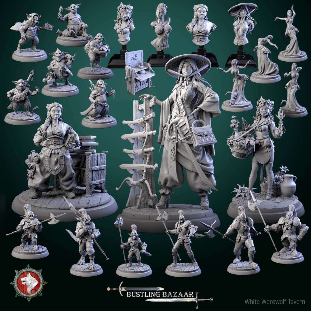 Market Guards - aus der Reihe Bustling Bazaar von White Werewolf Tavern