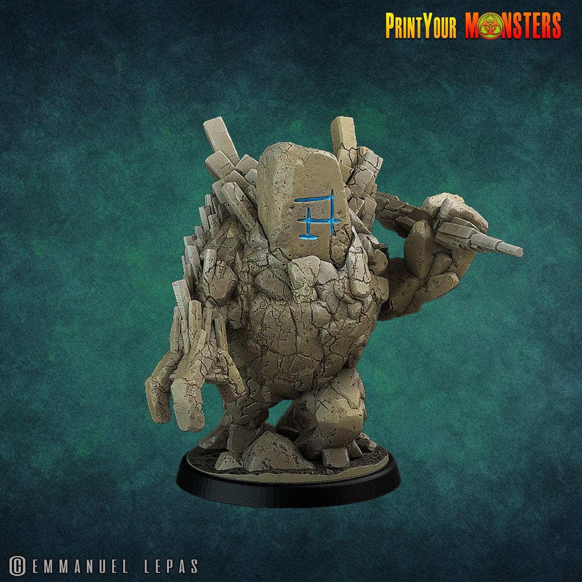 Basalt Guardians Galeb Duhr - aus der Reihe Basalt Pack von Print Your Monsters