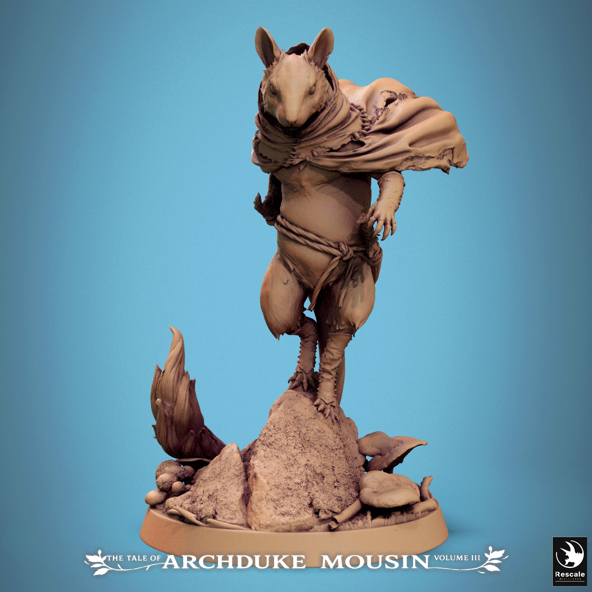 Garden Dormouse - Little Rodents - Tales of Archduke Mousin III - Rescale Miniatures