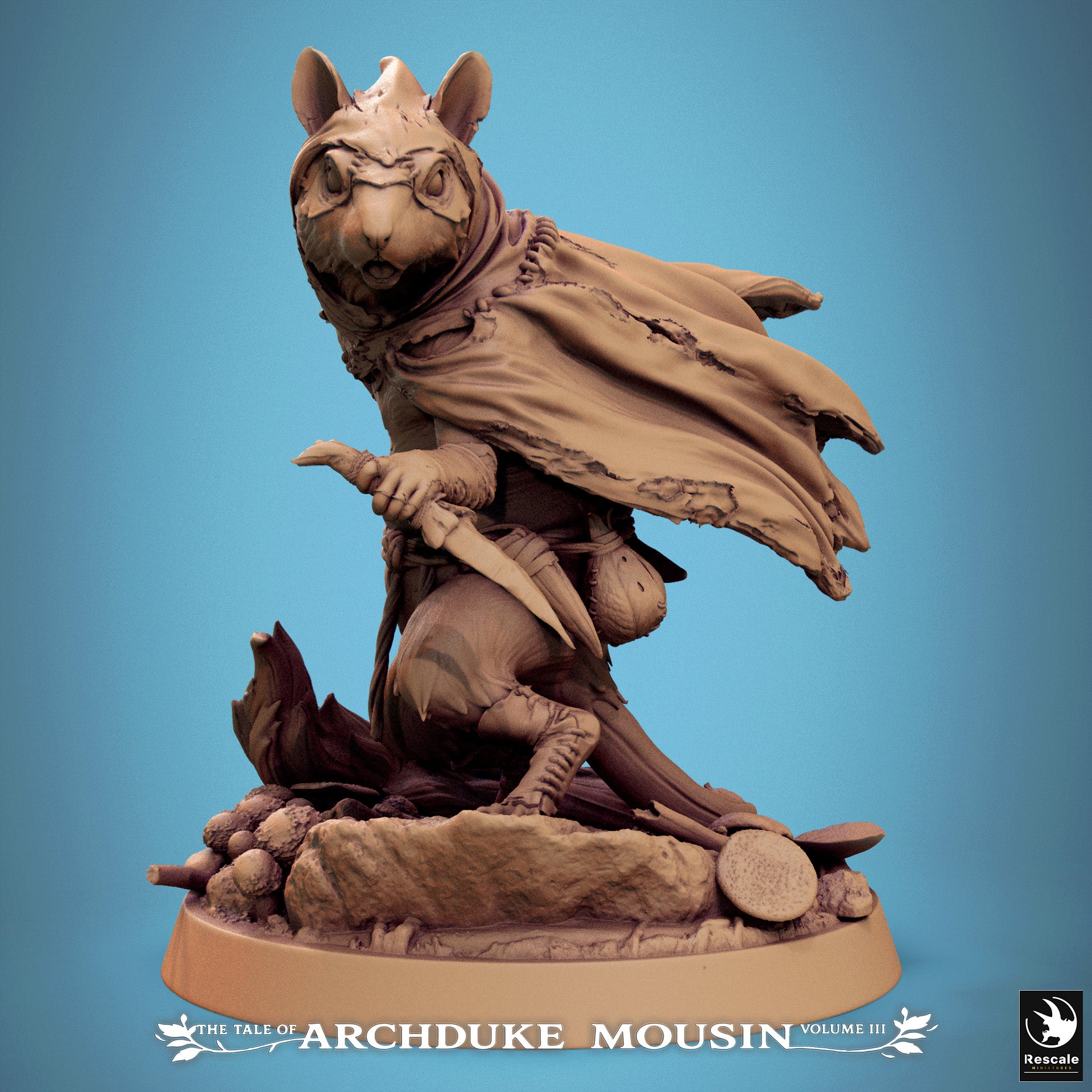 Garden Dormouse - Little Rodents - Tales of Archduke Mousin III - Rescale Miniatures