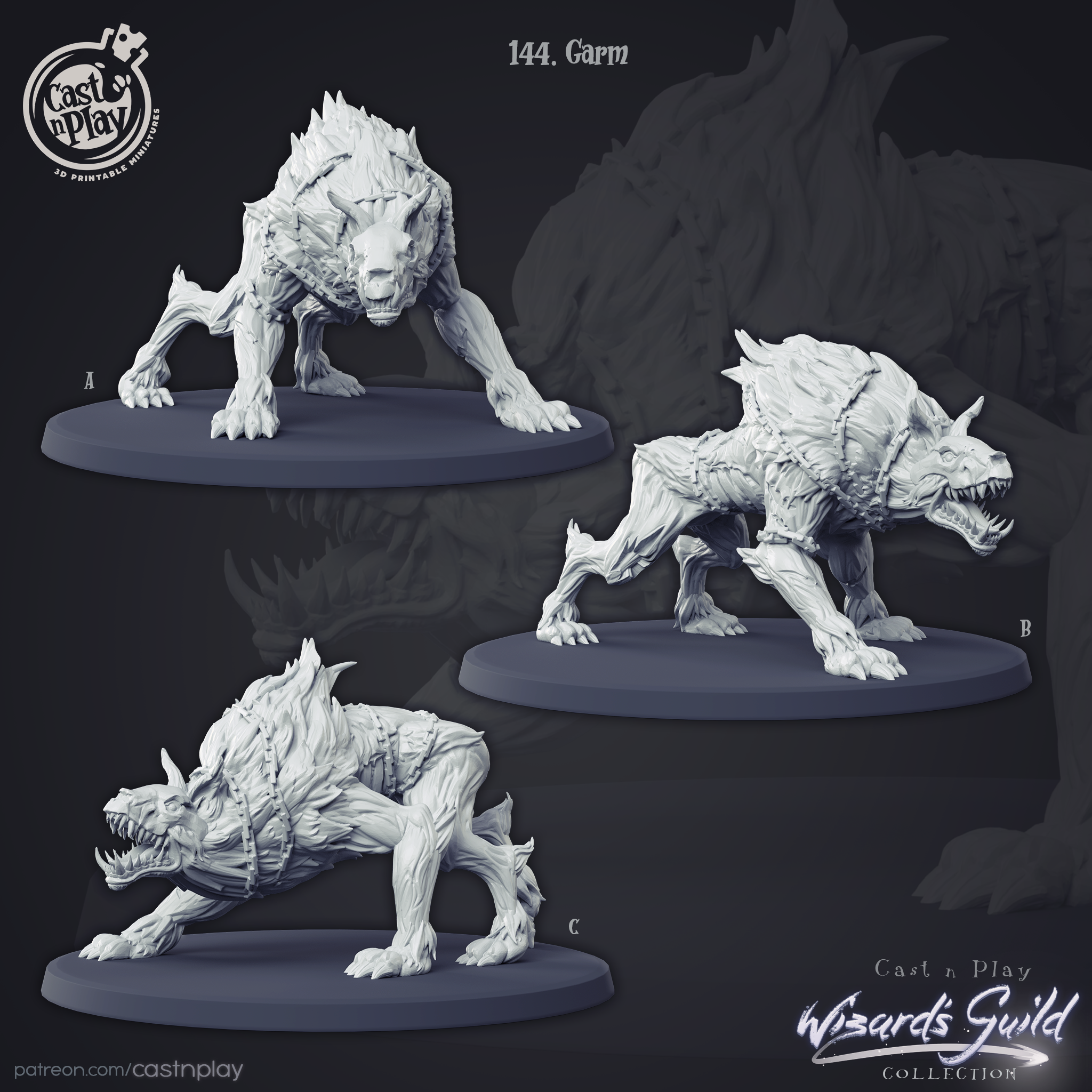 Garm - de la série Wizards Guild de Cast n Play