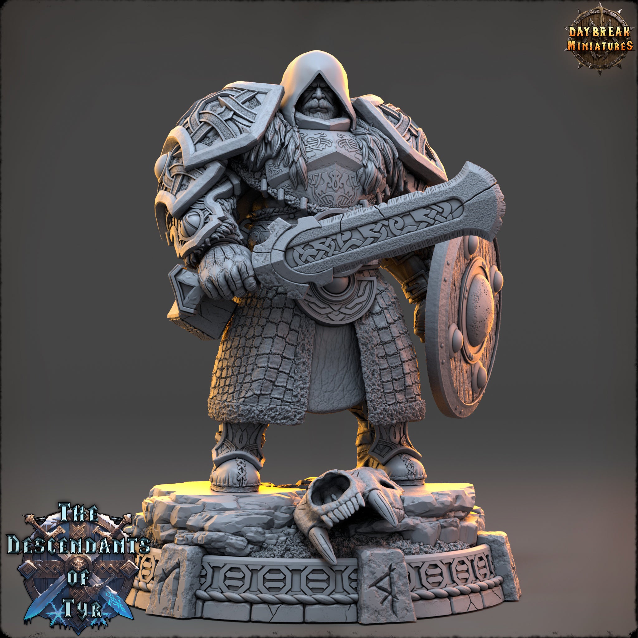 Kämpfer - aus der Reihe The Descendants of Tyr von Daybreak Miniatures