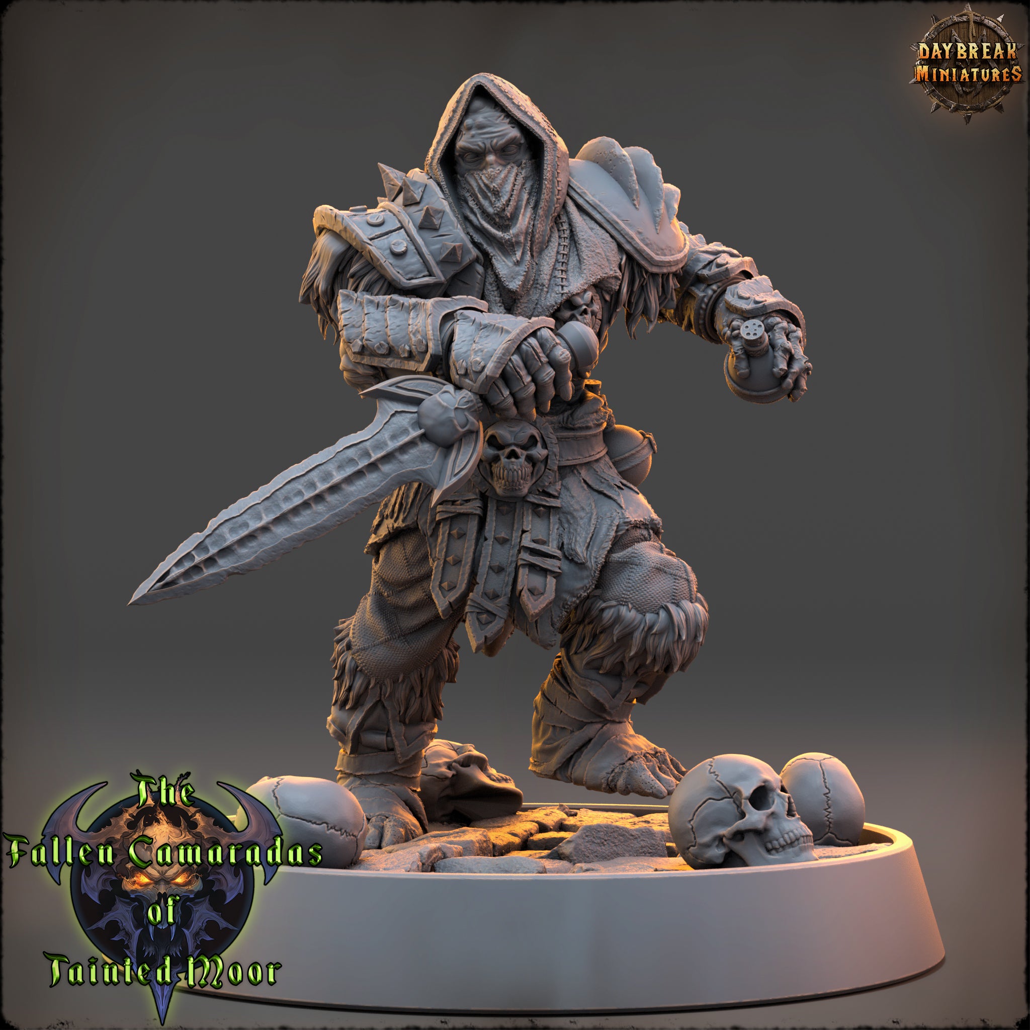 Skelette - aus der Reihe The Fallen Camaradas of Tainted Moor von Daybreak Miniatures