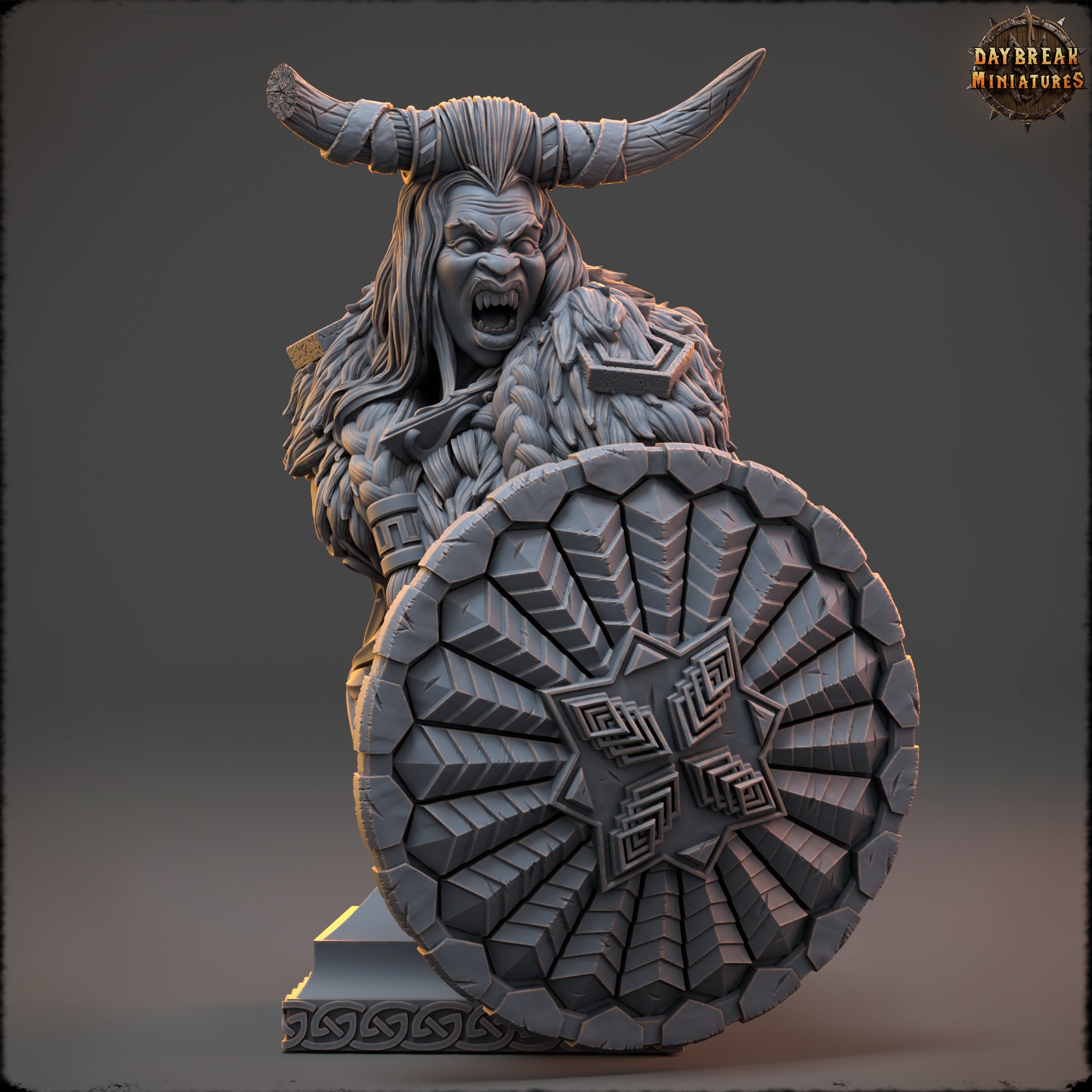 Geraia Stormspear - Bust von Daybreak Miniatures