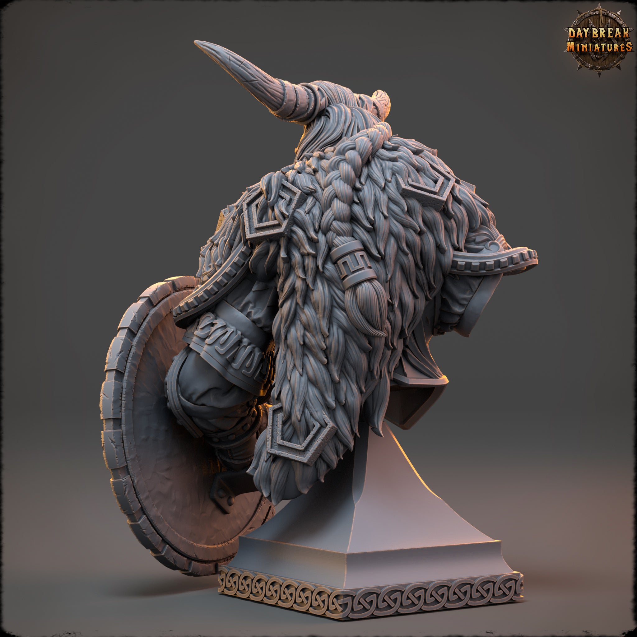 Geraia Stormspear - Bust von Daybreak Miniatures