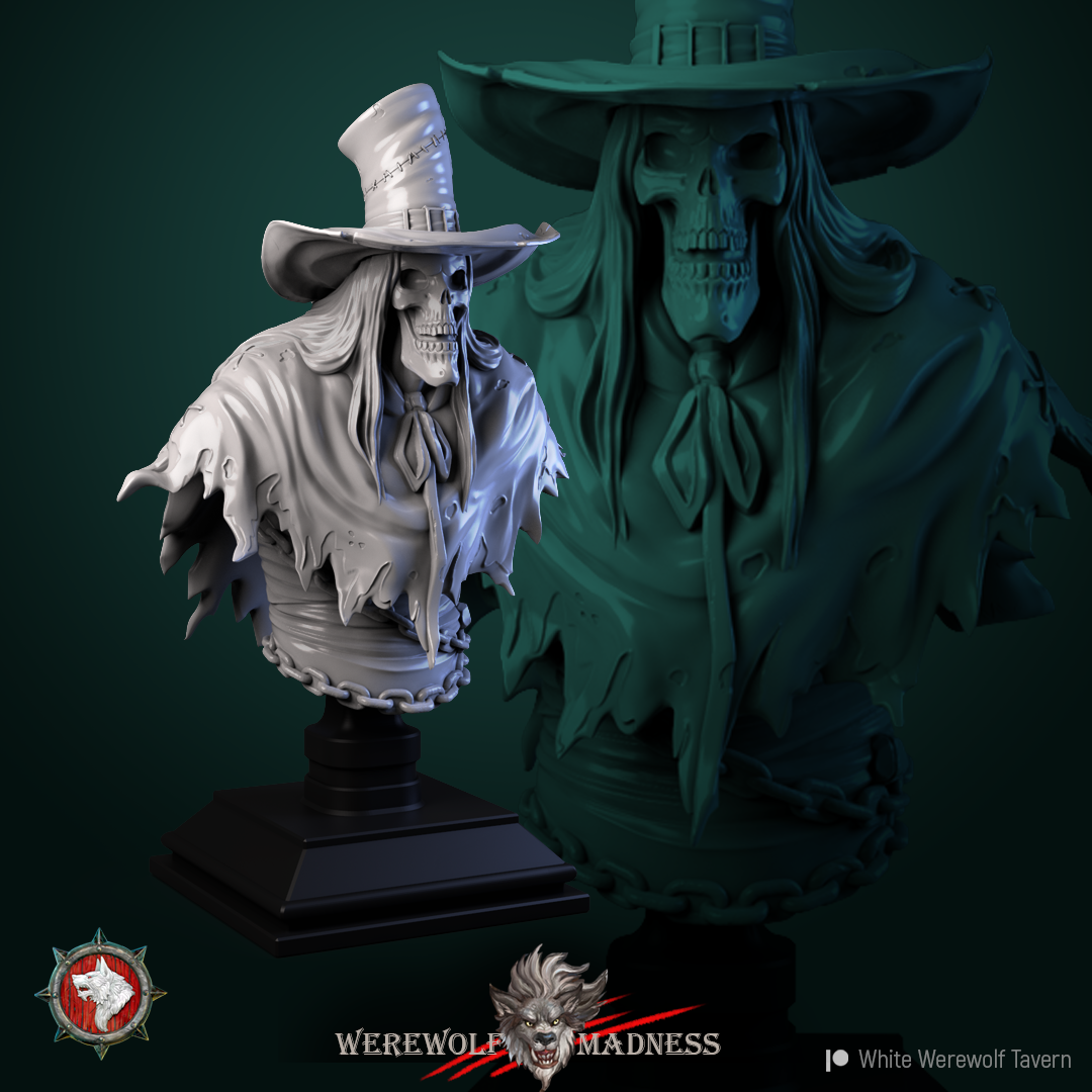 Ghost - Bust aus der Reihe Werewolf Madness von White Werewolf Tavern