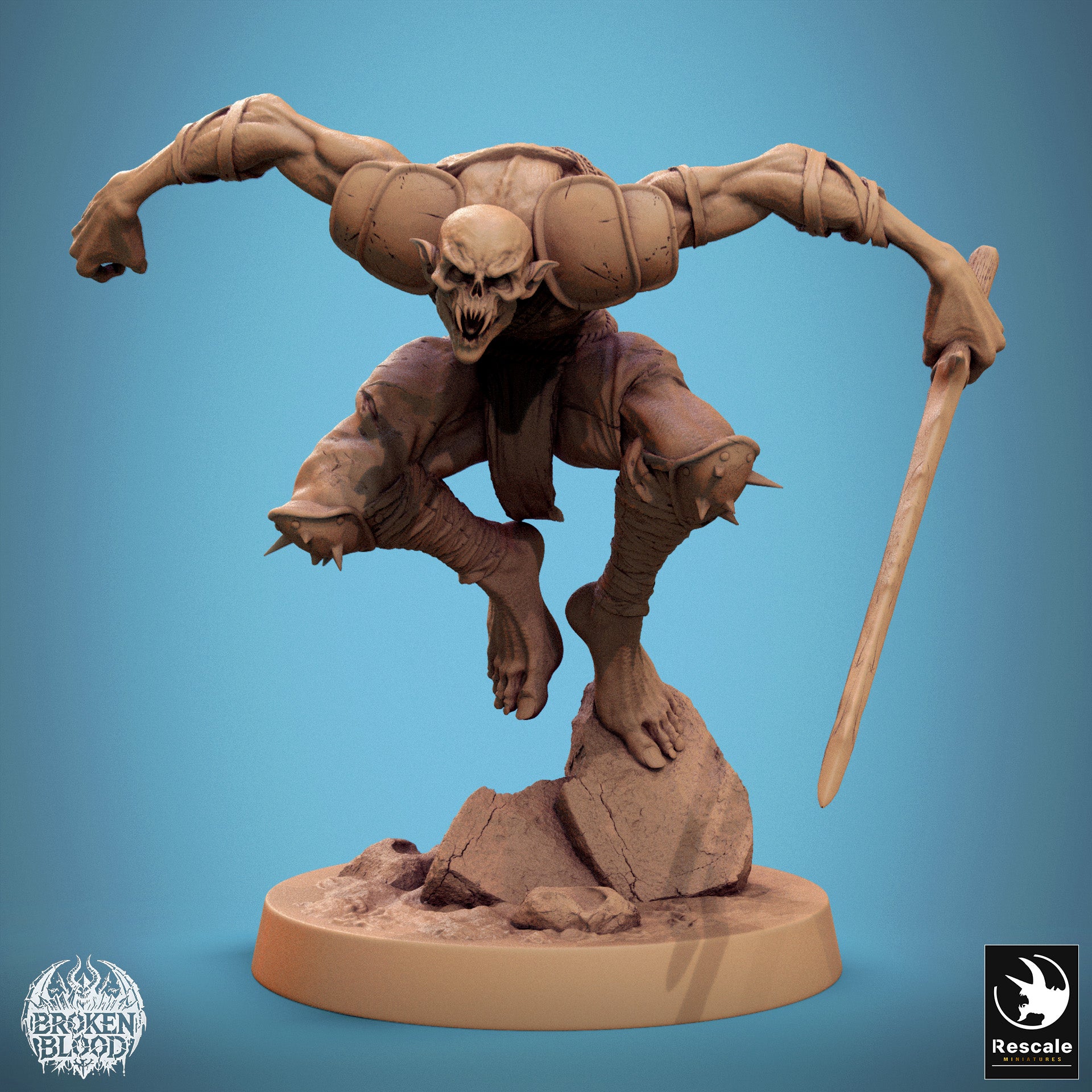 Ghoul Ravager - aus der Reihe Broken Blood von Rescale Miniatures