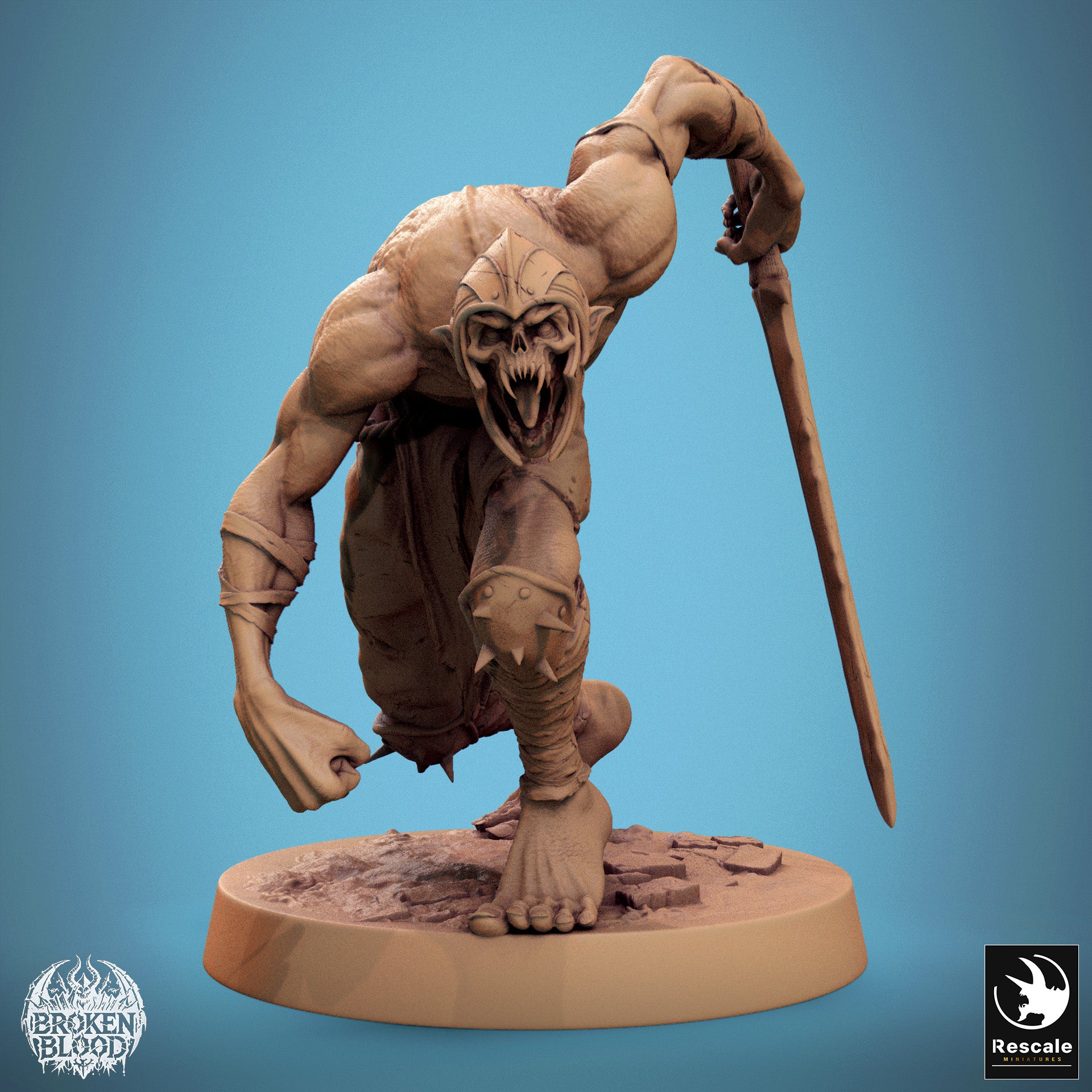 Ghoul Ravager - aus der Reihe Broken Blood von Rescale Miniatures