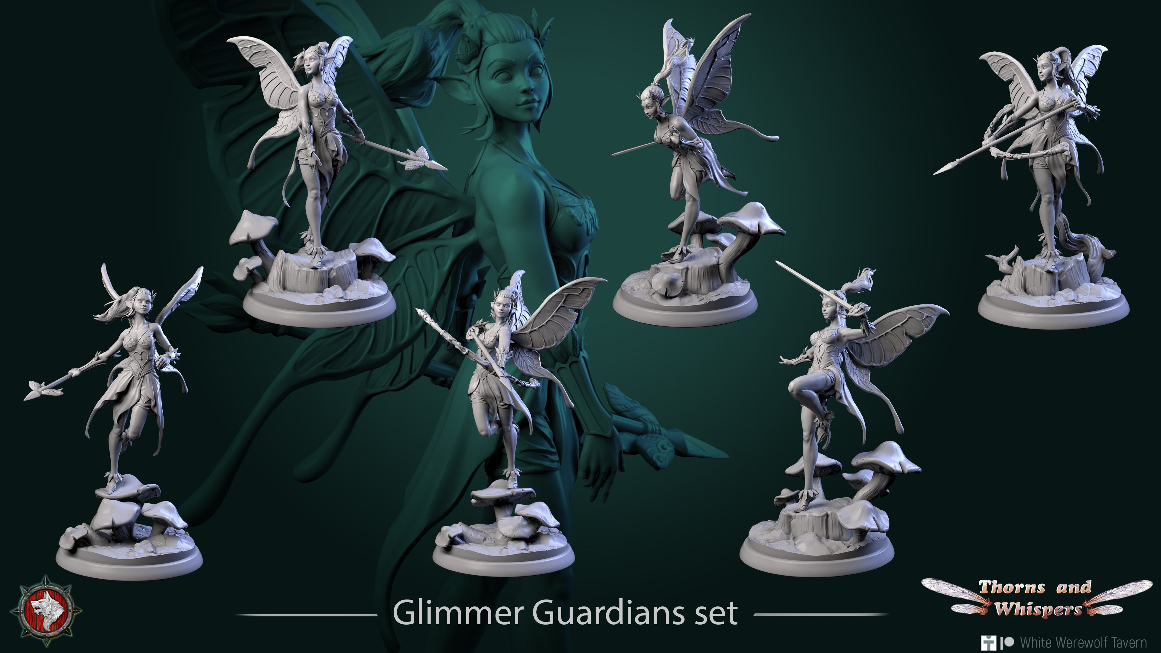 Glimmer Guardian - from the Thorns and Whispers series by White Werewolf Tavern