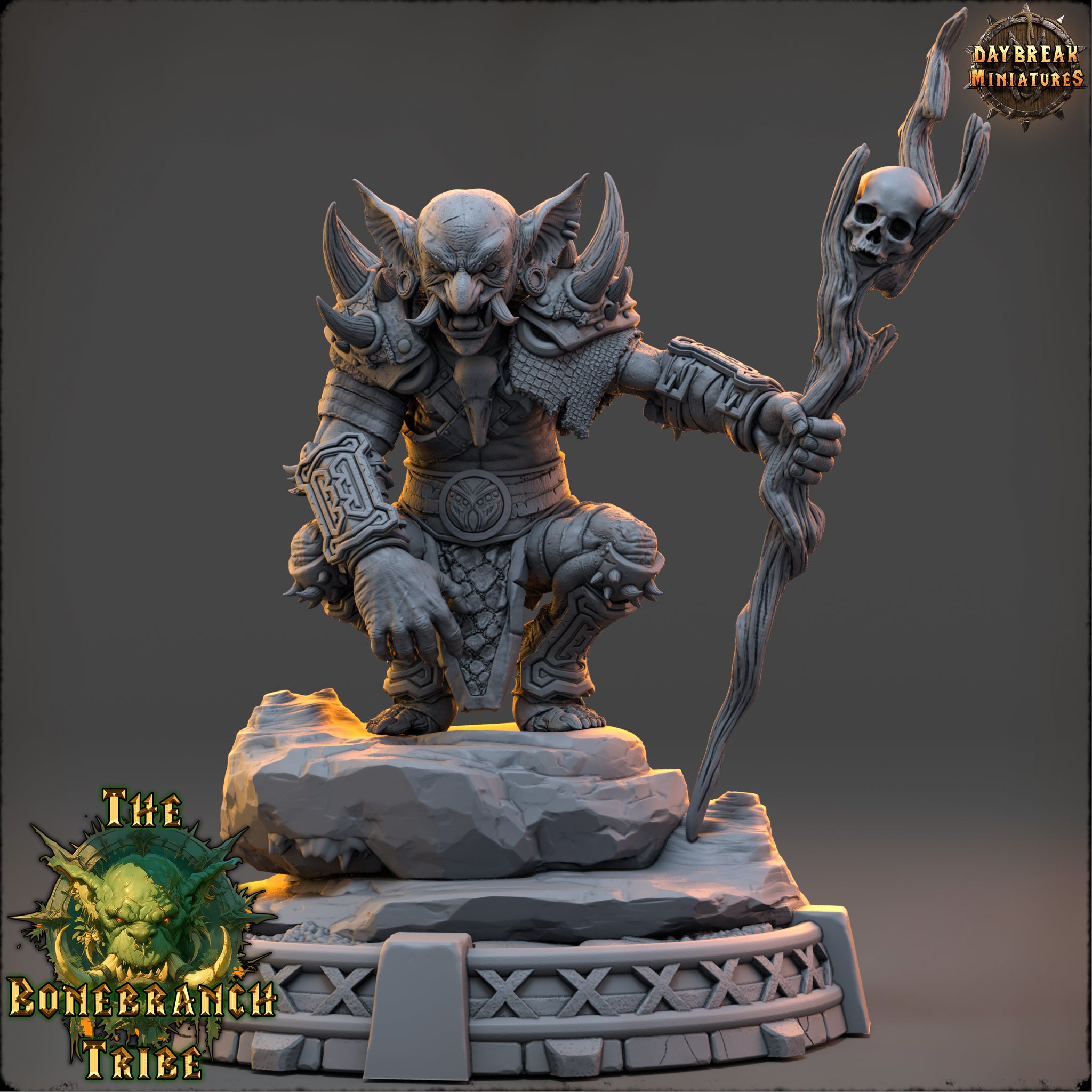 Goblin - aus der Reihe The Bonebranch Tribe von Daybreak Miniatures