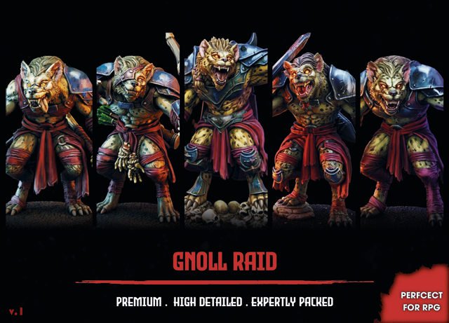 Gnolls Premium Miniature Box
