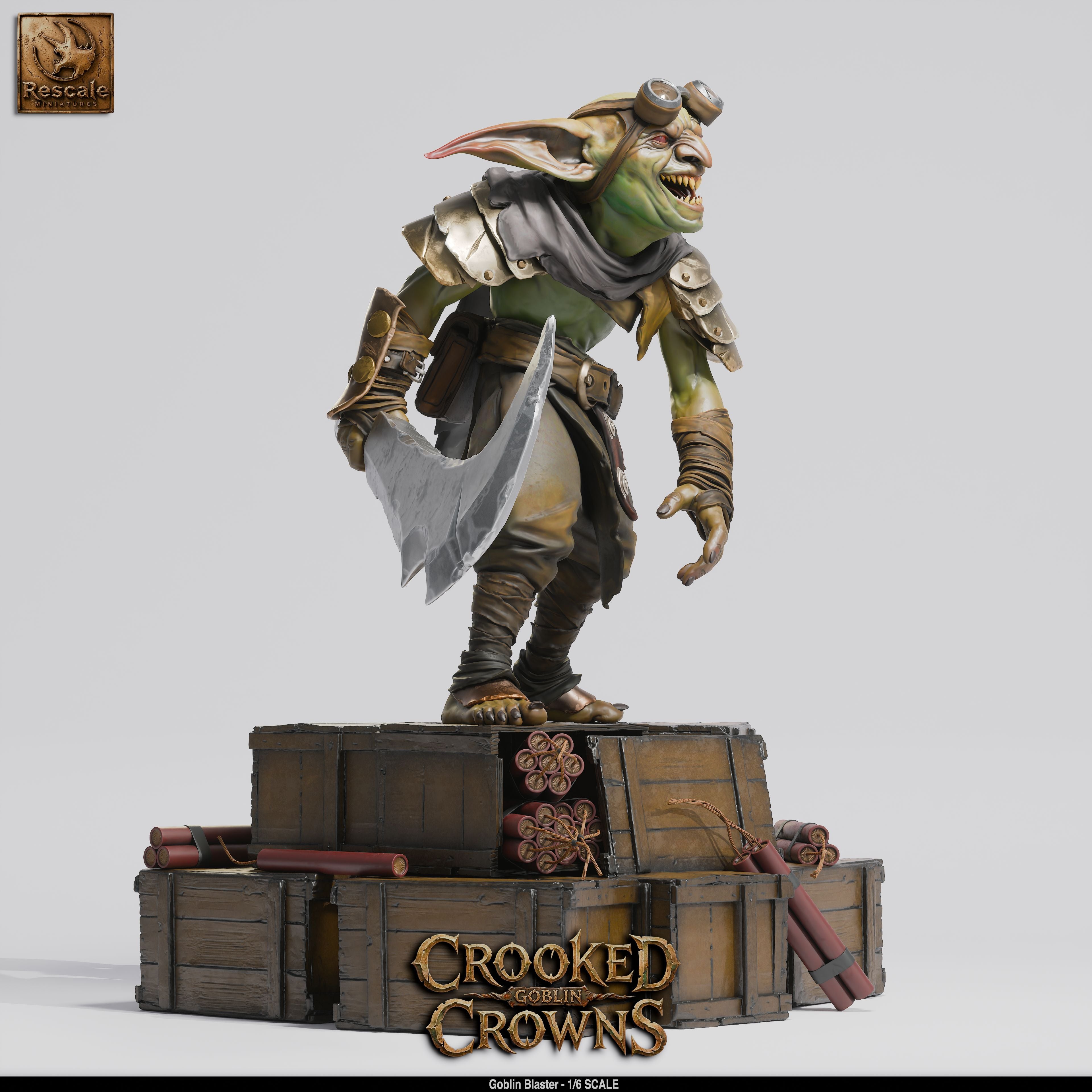 Goblin Blaster XL - Crooked Crowns - Rescale Miniatures