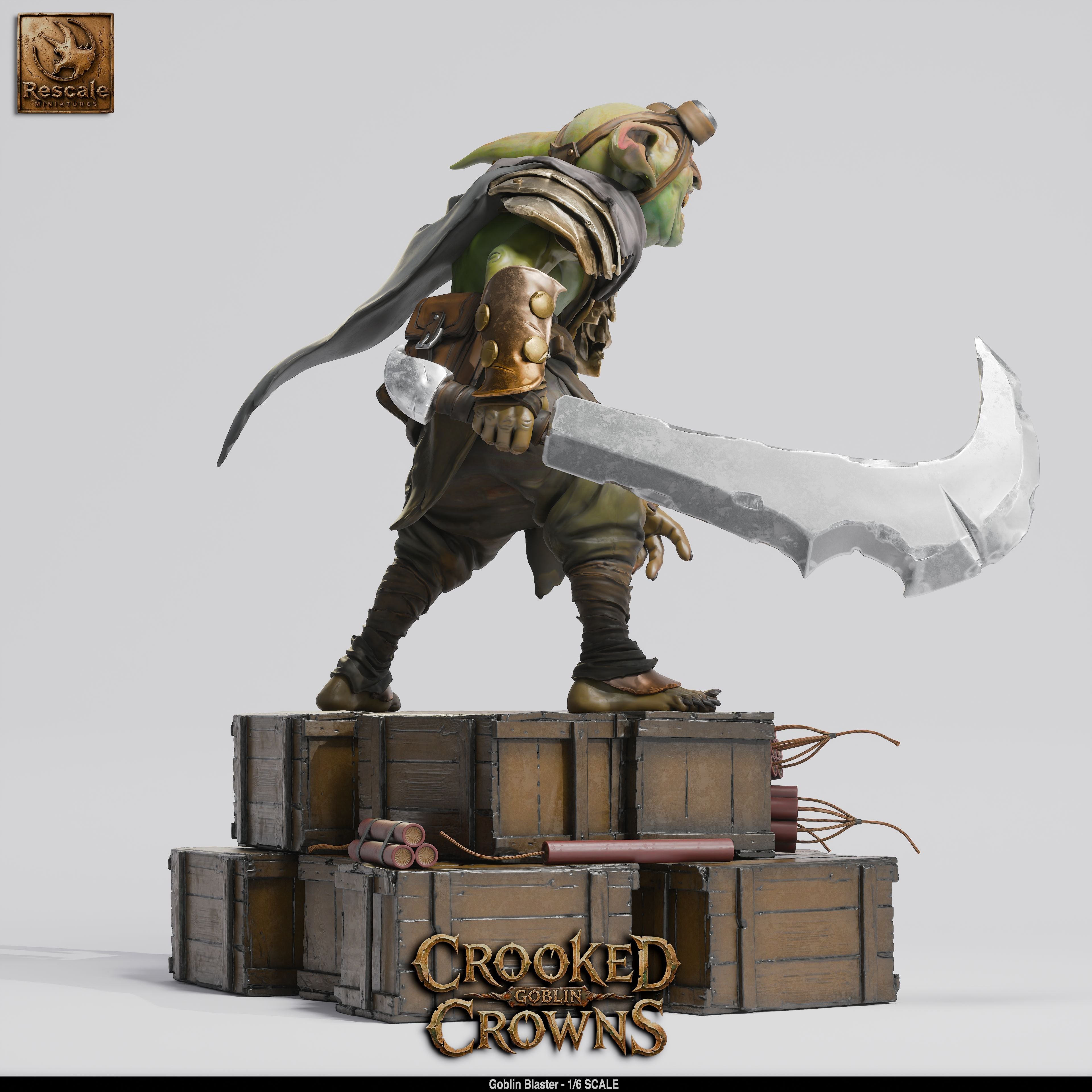 Goblin Blaster XL - Crooked Crowns - Rescale Miniatures