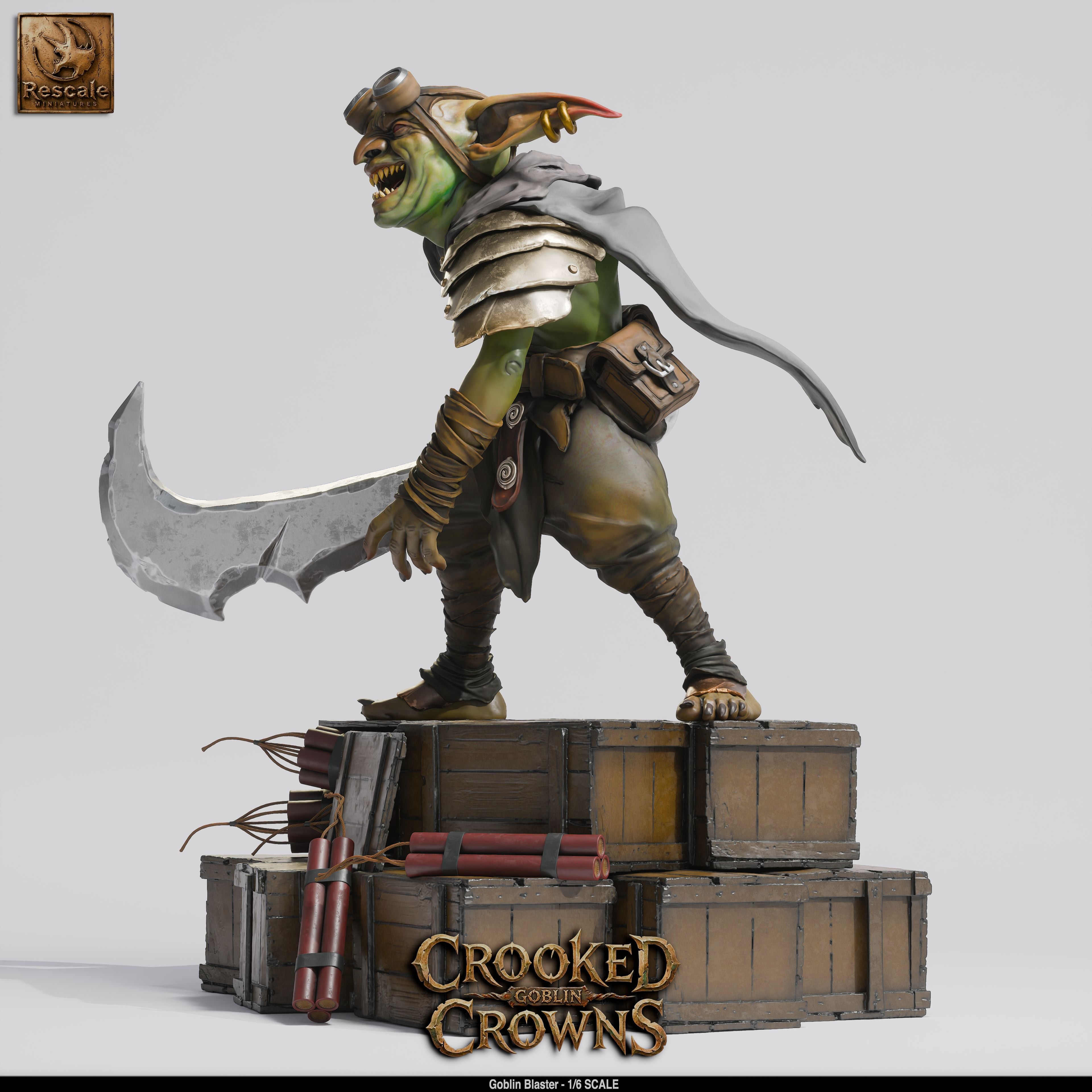 Goblin Blaster XL - Crooked Crowns - Rescale Miniatures