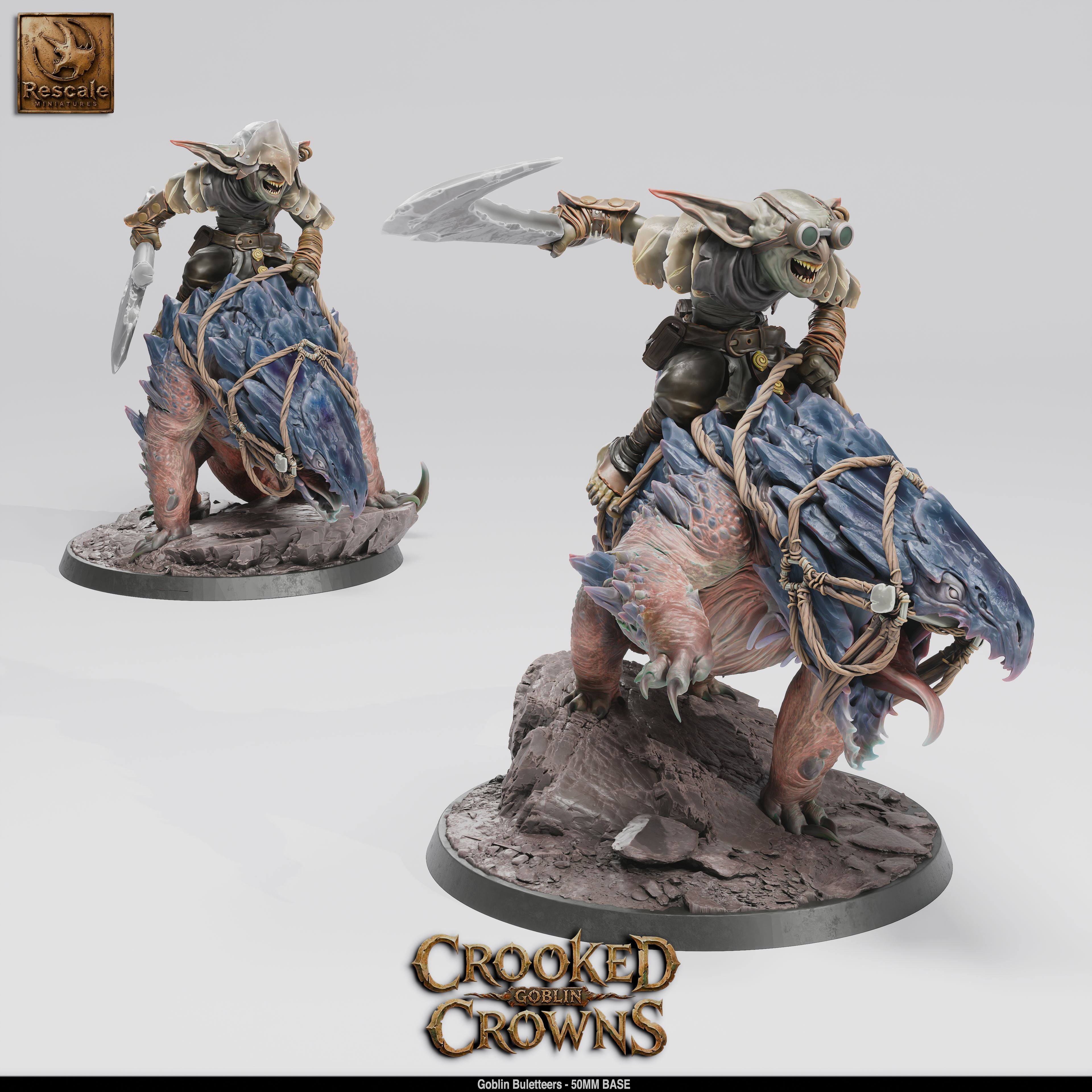 Goblin Buletteer - Crooked Crowns - Rescale Miniatures
