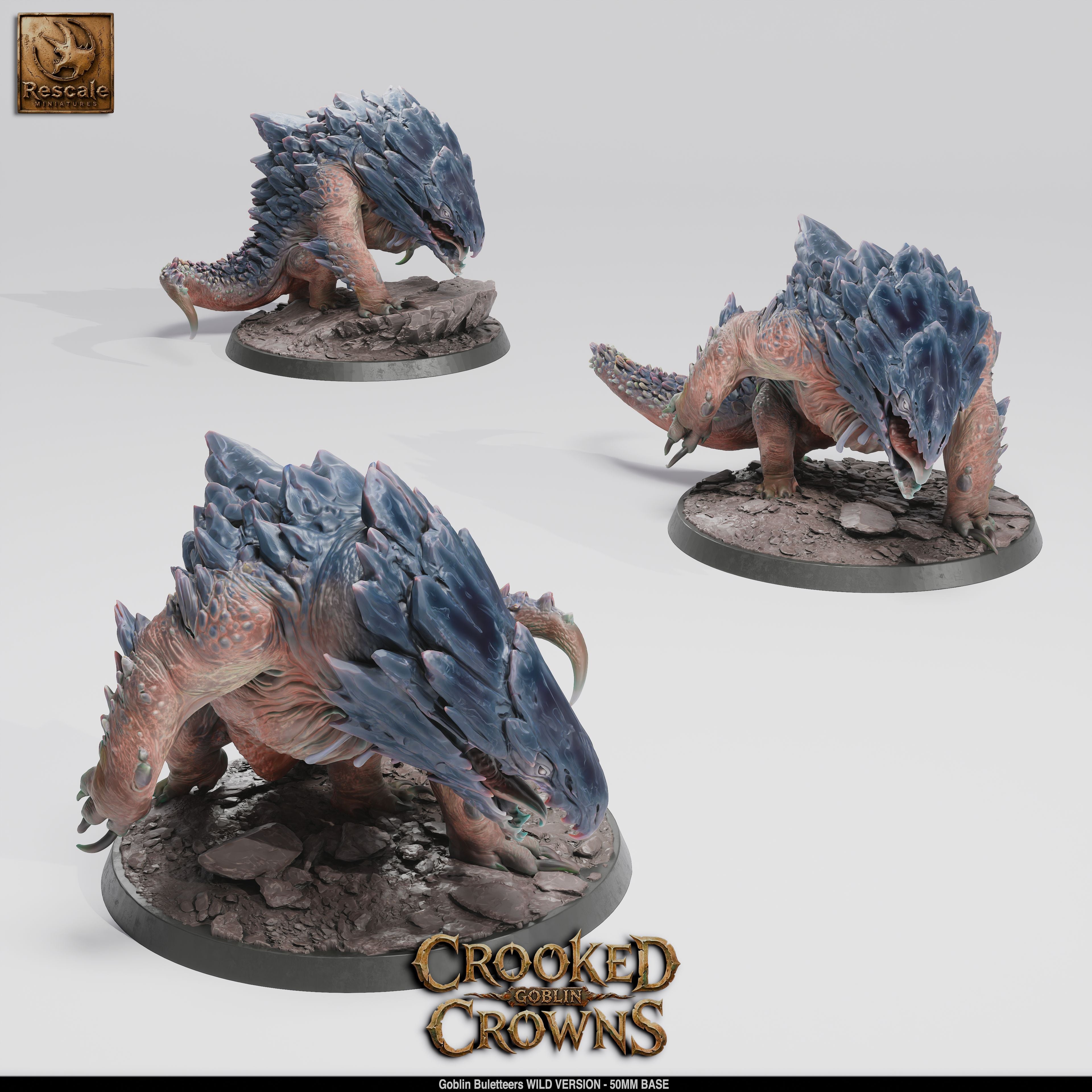 Goblin Buletteer - Crooked Crowns - Rescale Miniatures