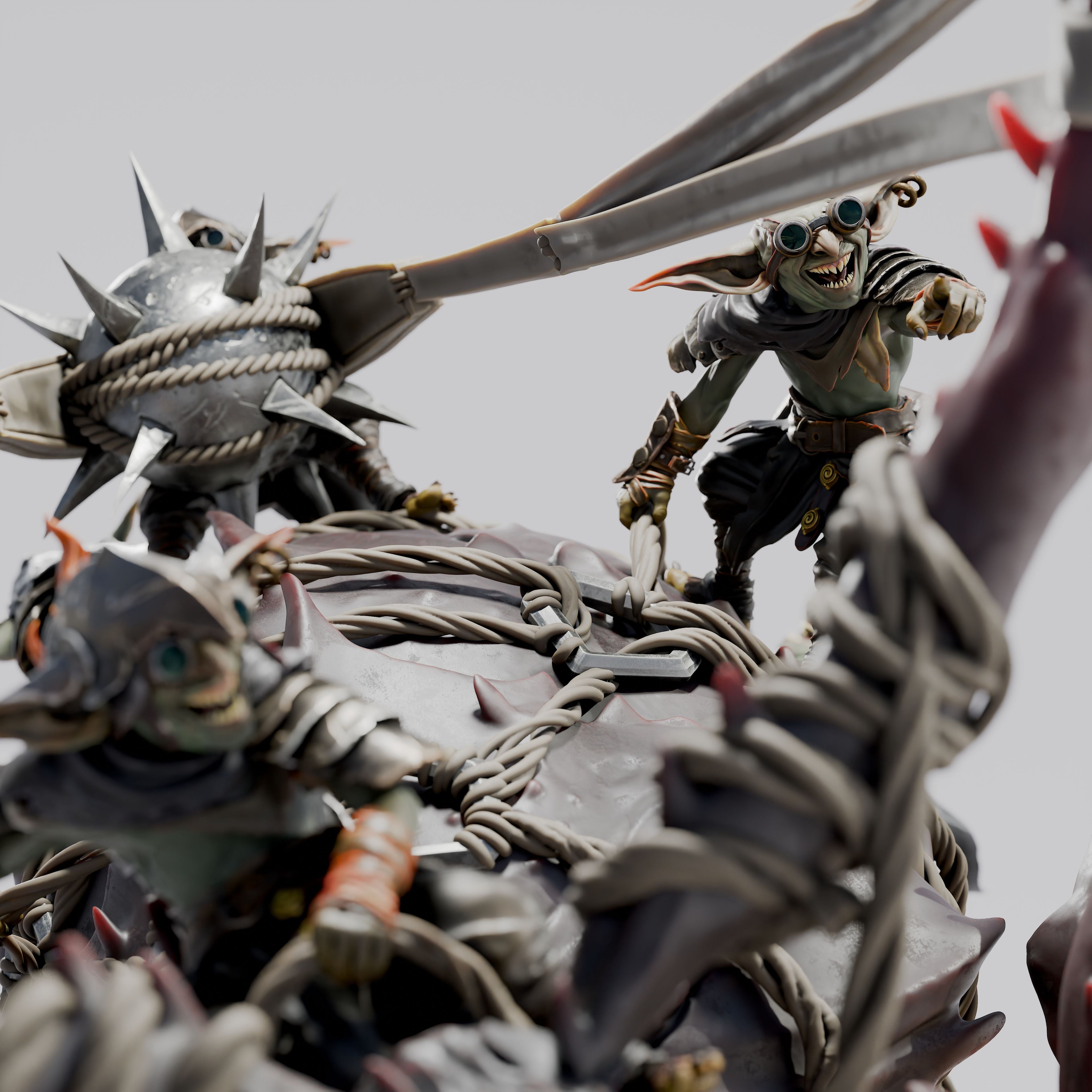 Goblin Siege Crawler - Crooked Crowns - Rescale Miniatures