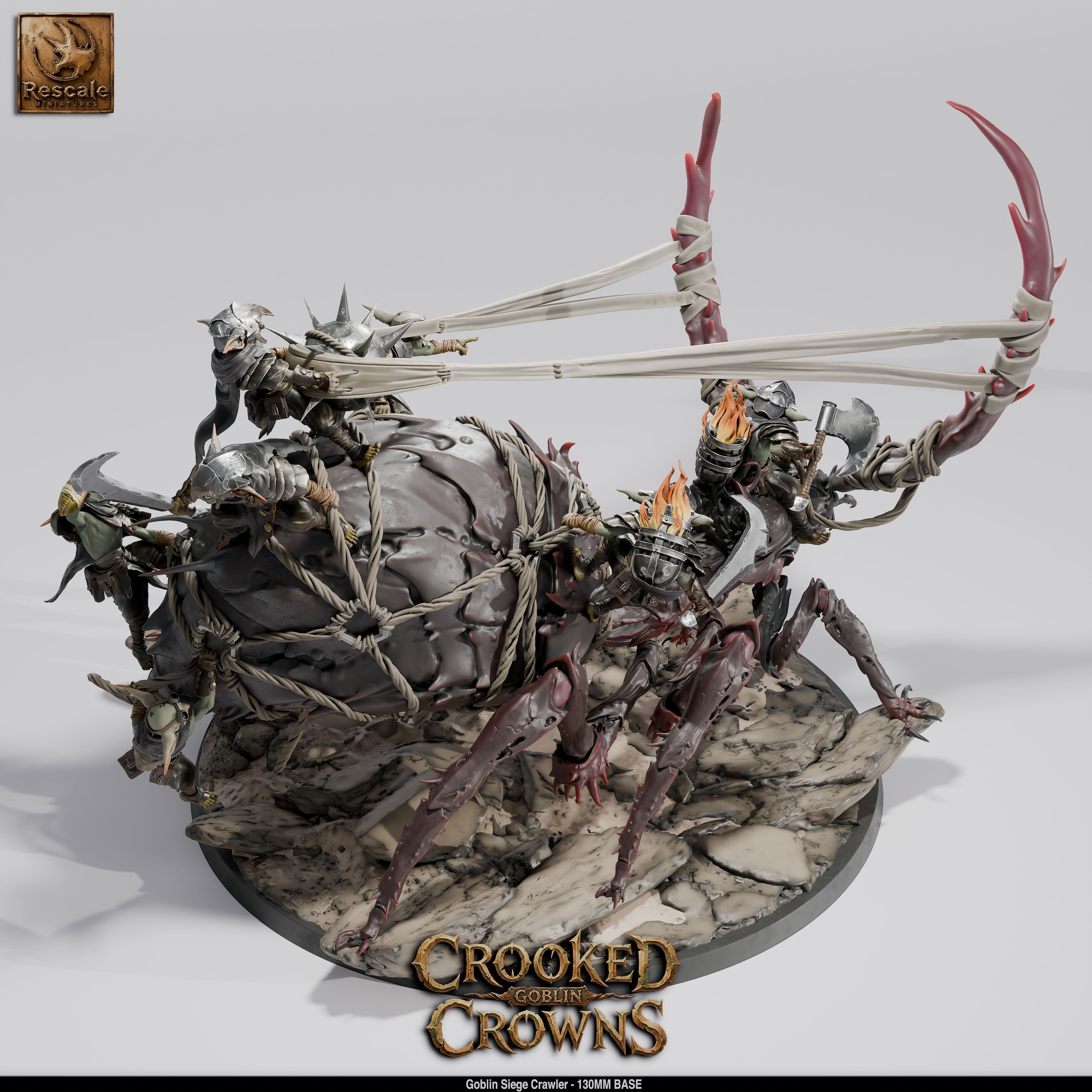 Goblin Siege Crawler - Crooked Crowns - Rescale Miniatures