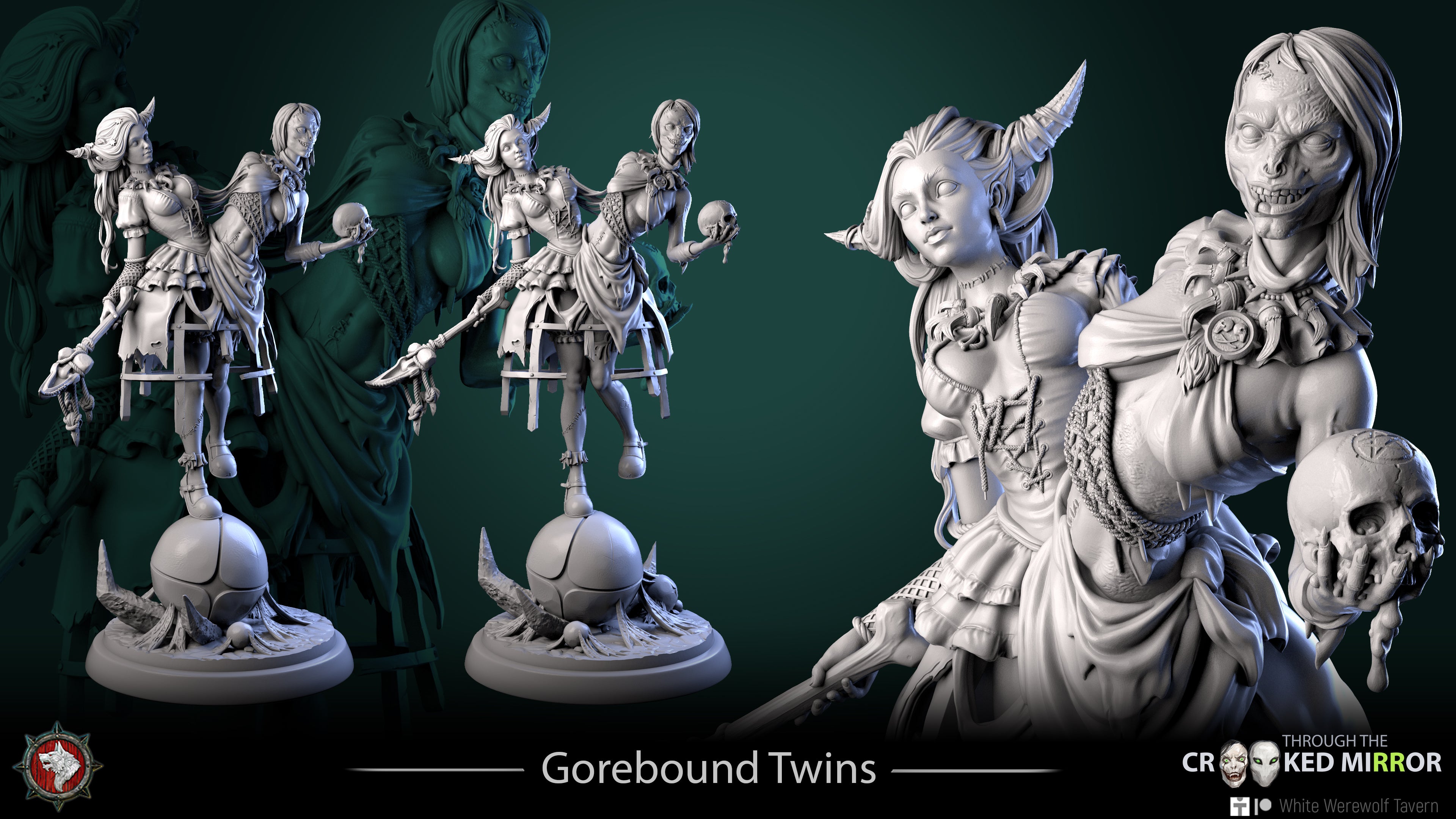 Gorebound Twins - aus der Reihe Through the Crooked Mirror von White Werewolf Tavern