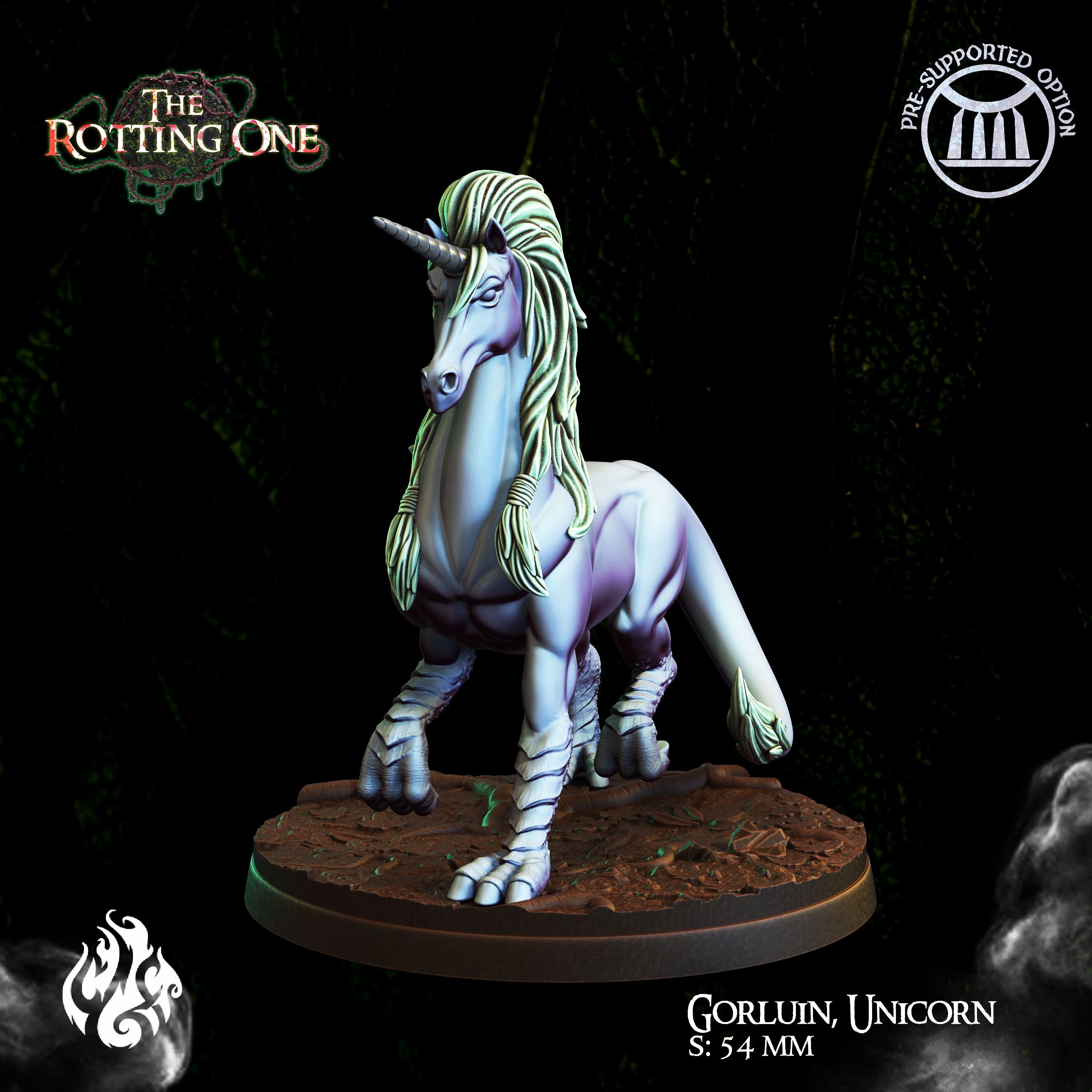 Gorluin Unicorn - aus der Reihe The Rotting One von Crippled God Foundry