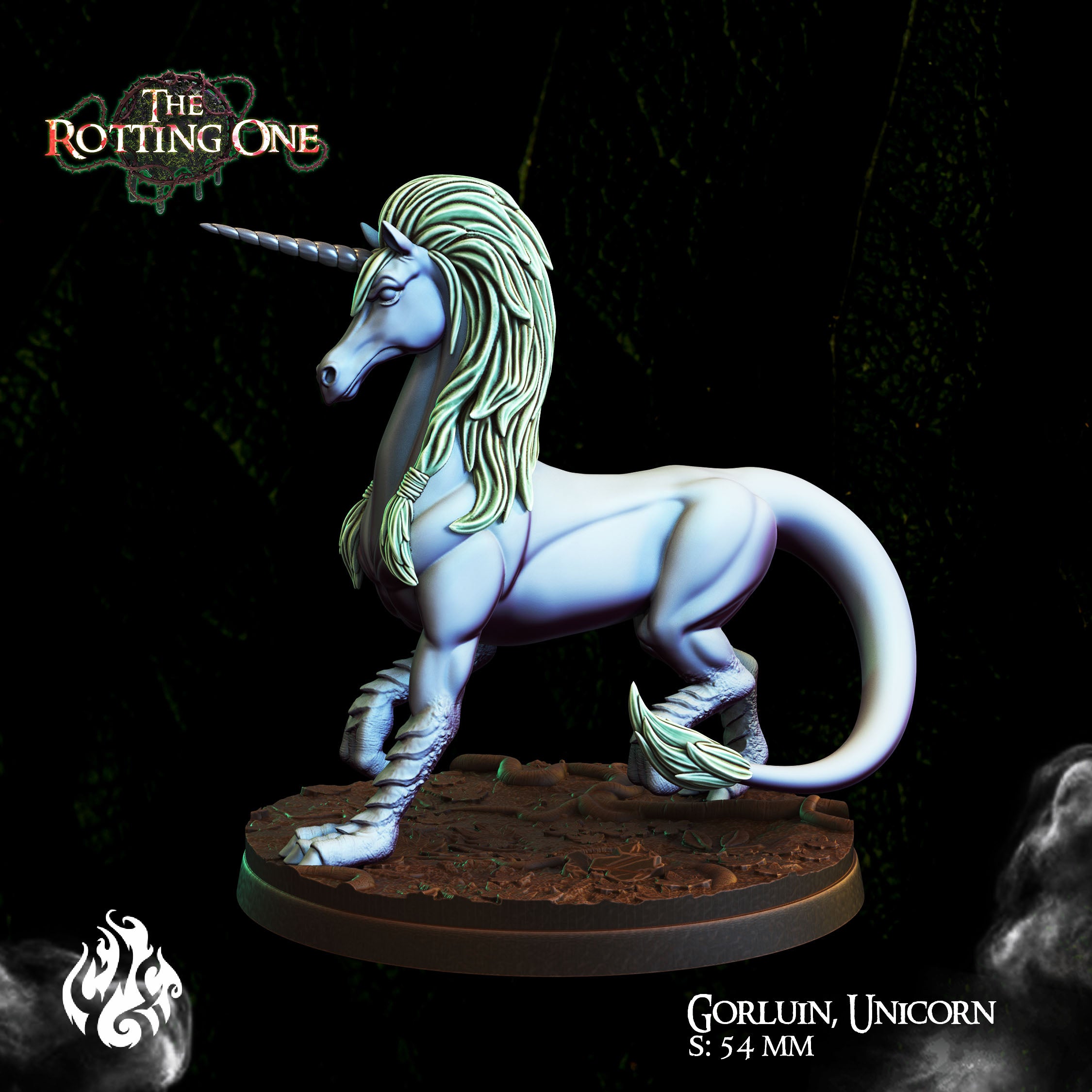 Gorluin Unicorn - aus der Reihe The Rotting One von Crippled God Foundry