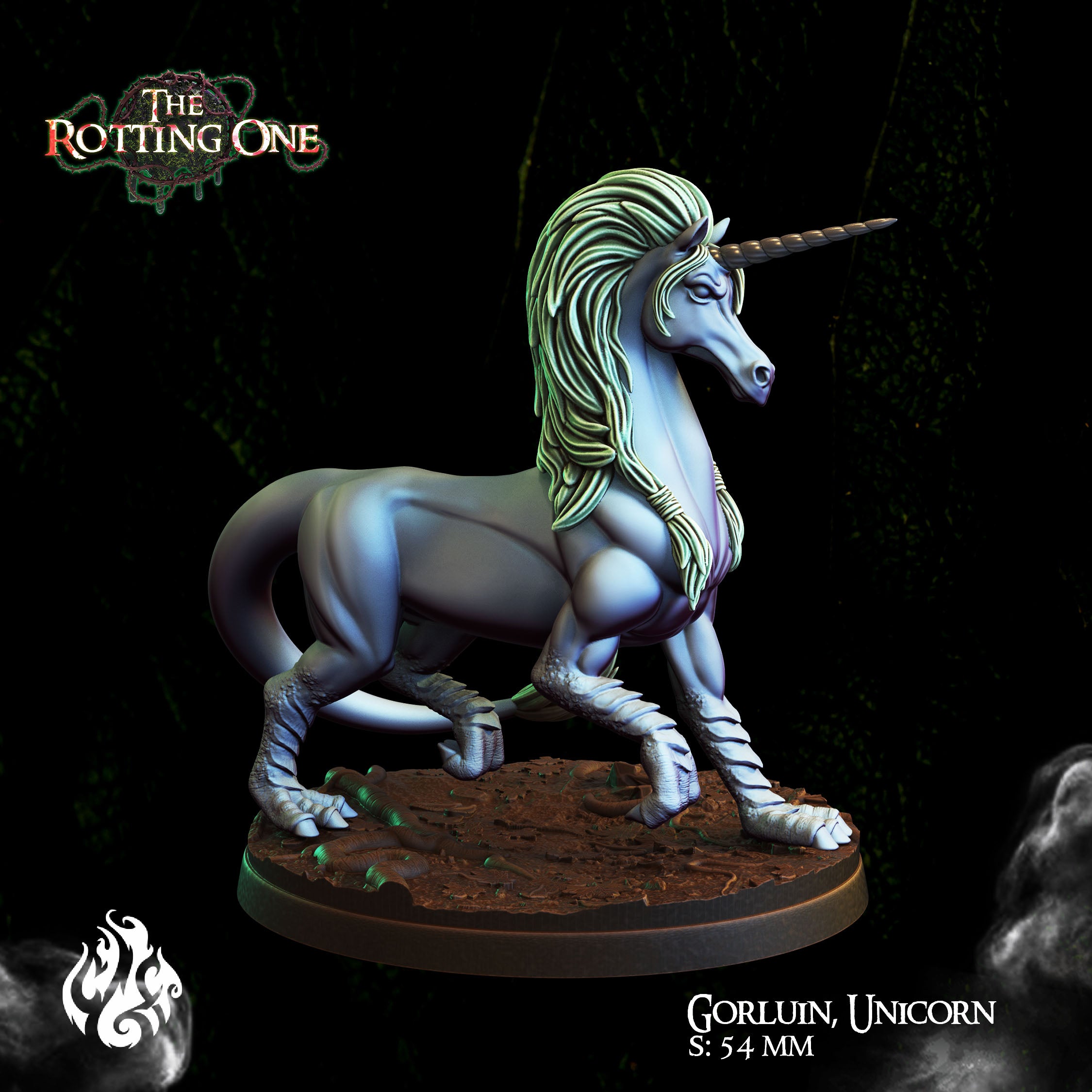 Gorluin Unicorn - aus der Reihe The Rotting One von Crippled God Foundry