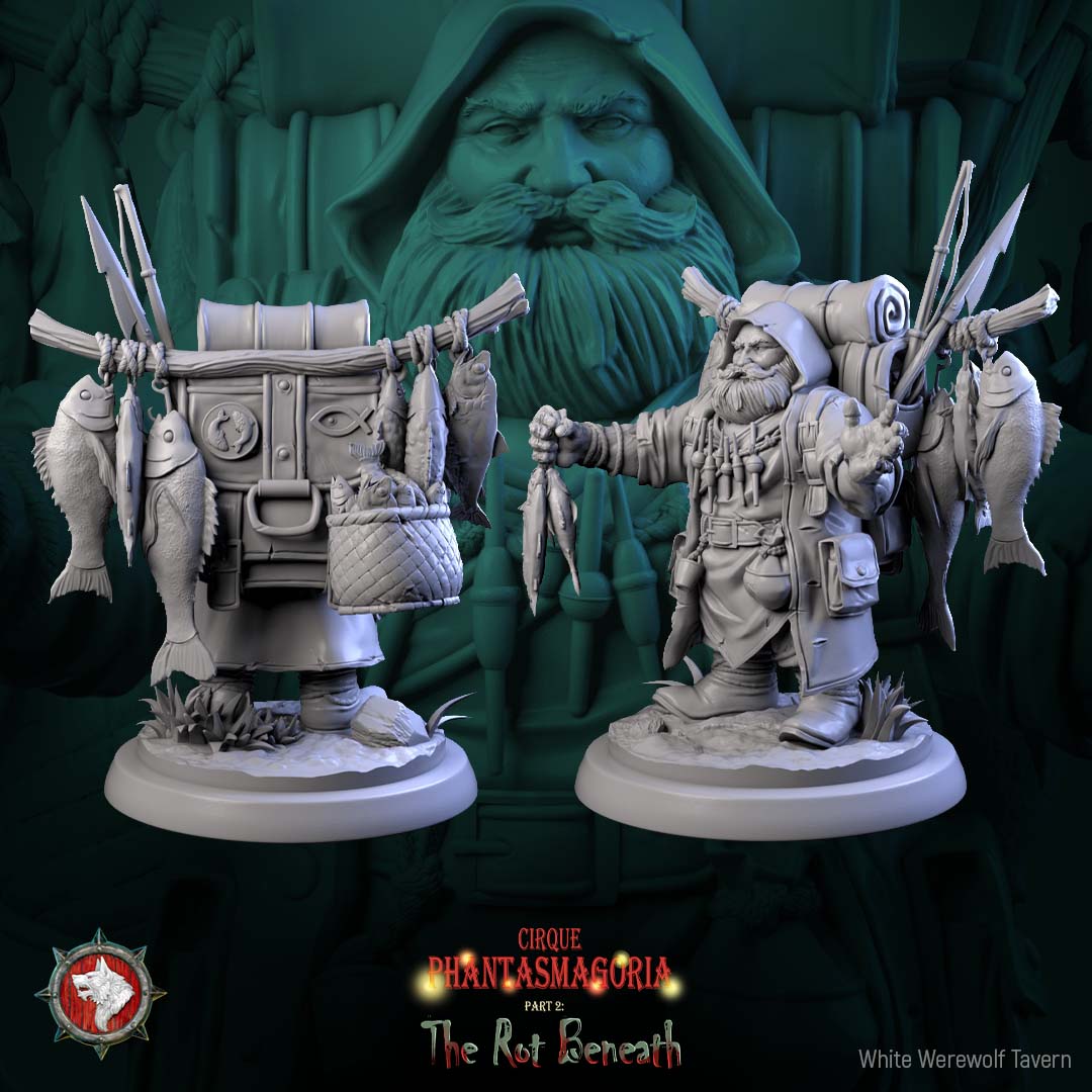 Clatterjack Cobblecart - de la série Cirque Phantasmagoria 1 par White Werewolf Tavern