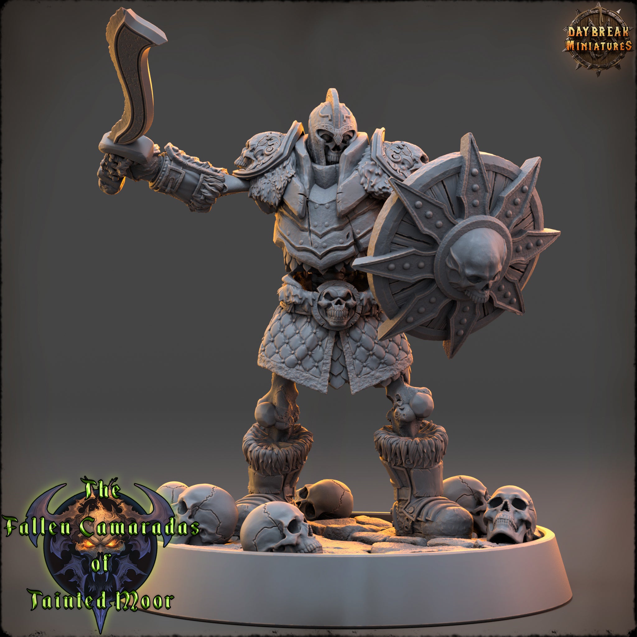 Skelette - aus der Reihe The Fallen Camaradas of Tainted Moor von Daybreak Miniatures