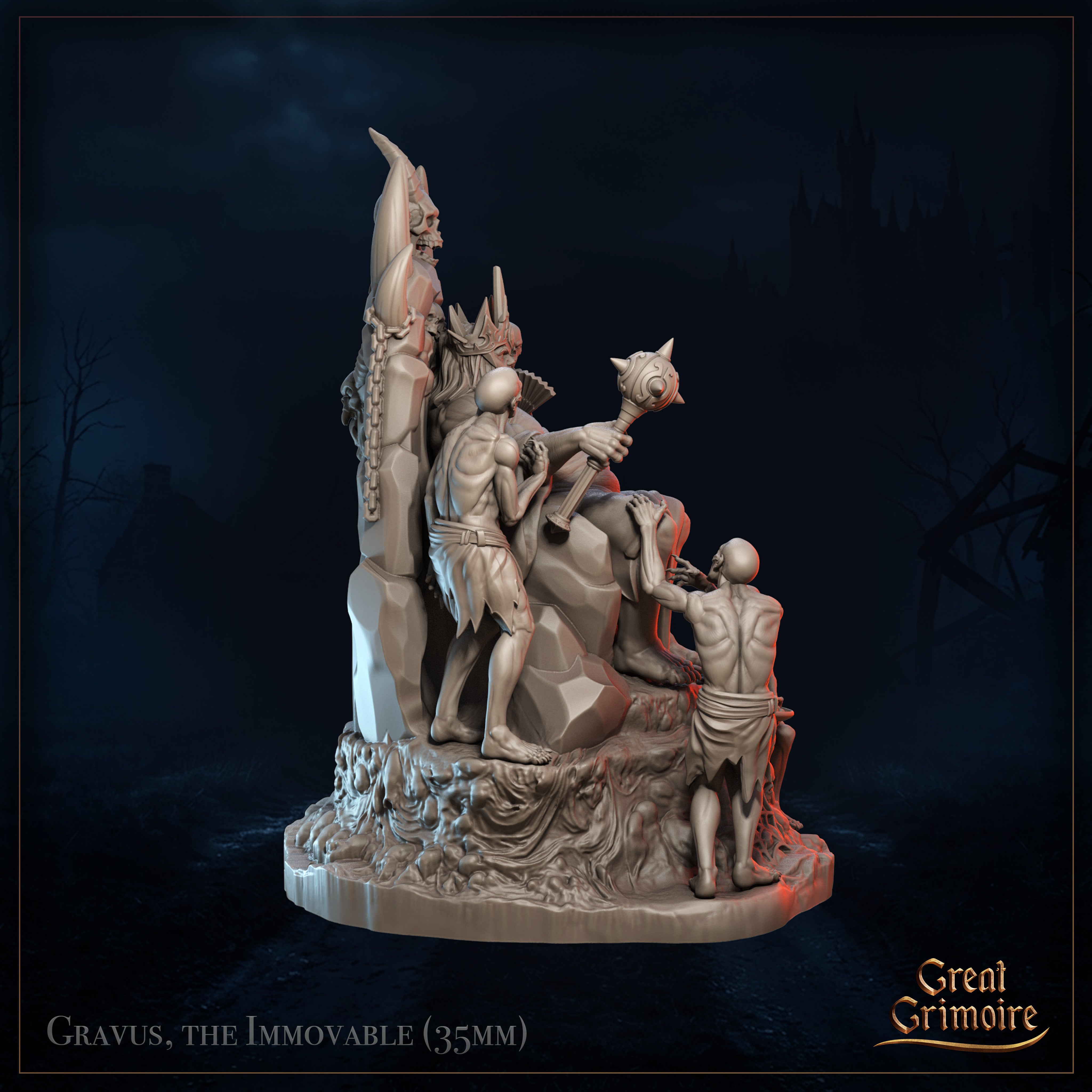 Gravus, the Immovable - The Bloom of Ruin - Great Grimoire