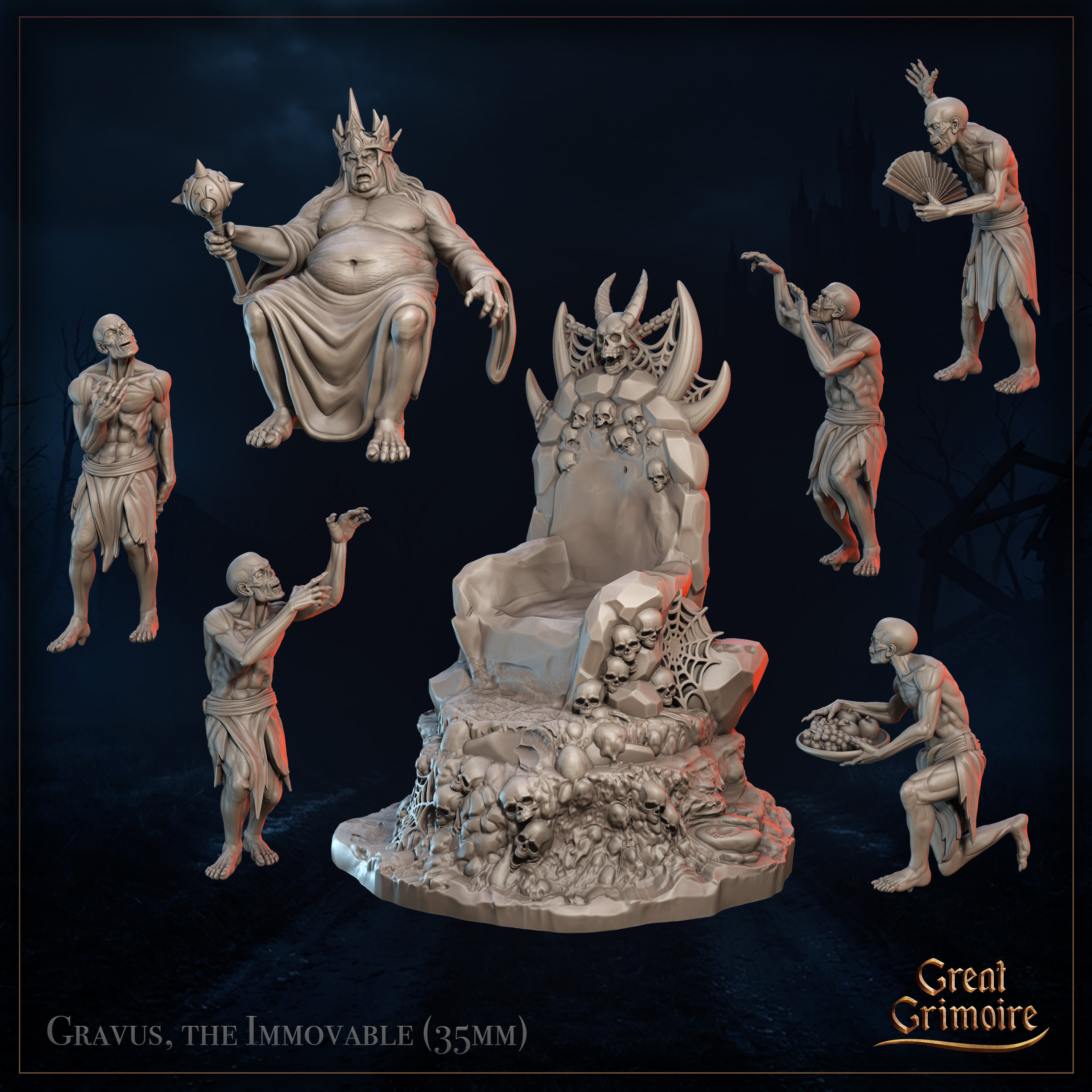 Gravus, the Immovable - The Bloom of Ruin - Great Grimoire