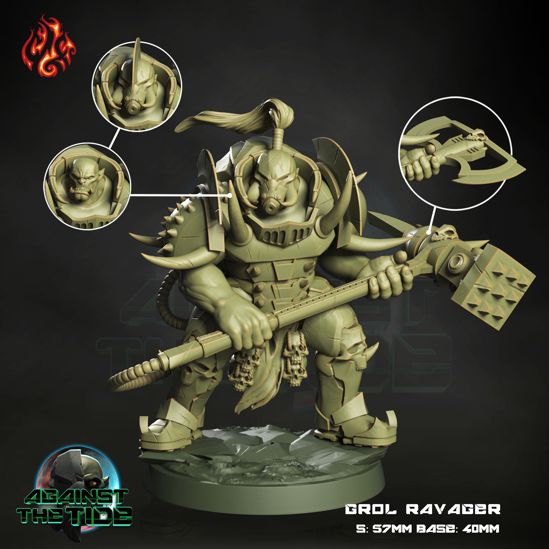 Grol Ravager - aus der Reihe Against the Tide von Crippled God Foundry