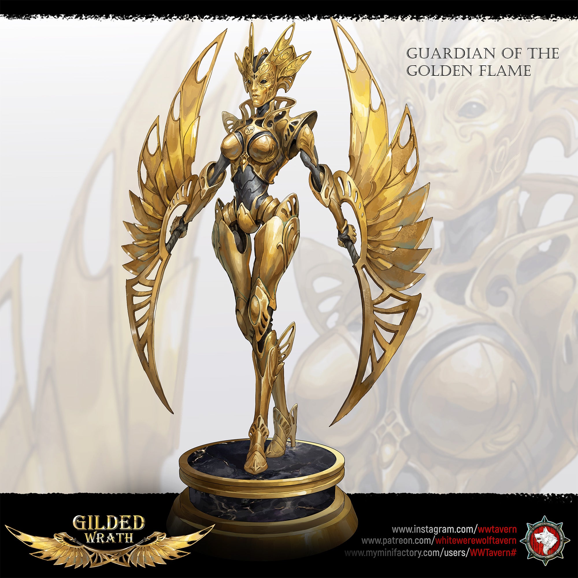 Guardian of the Golden Flame - aus der Reihe Gilded Wrath von White Werewolf Tavern