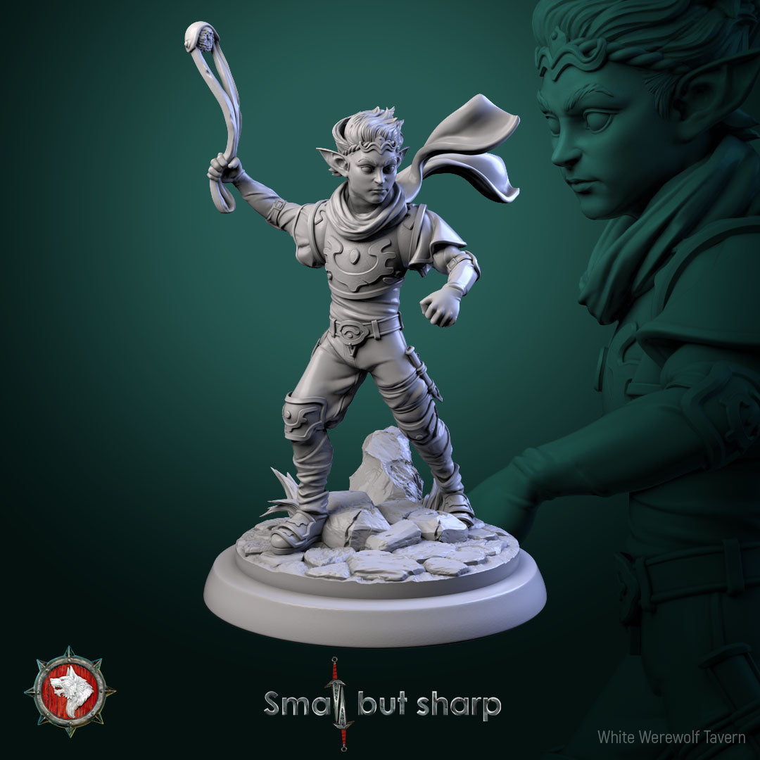 Halfling Warrior - aus der Reihe Small but Sharp von White Werewolf Tavern