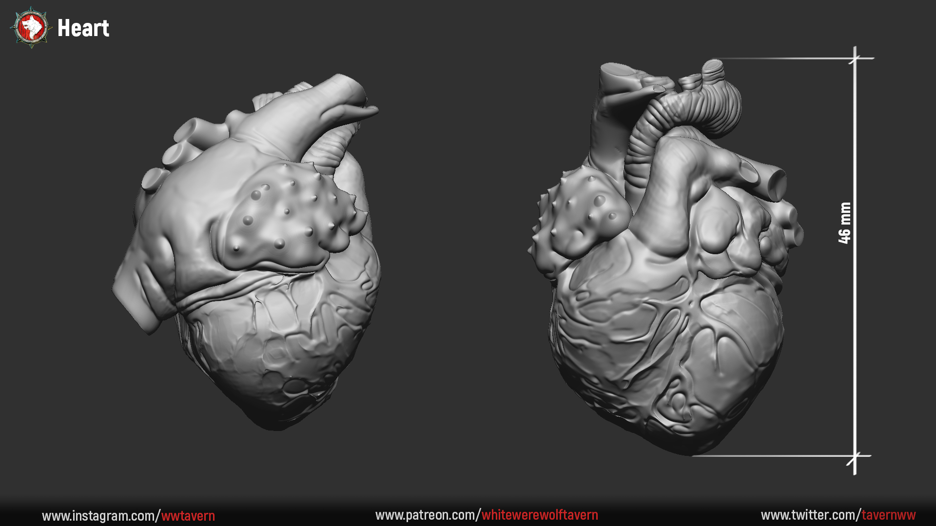 Heart of Tarasque - aus der Reihe 4 Elements von White Werewolf Tavern