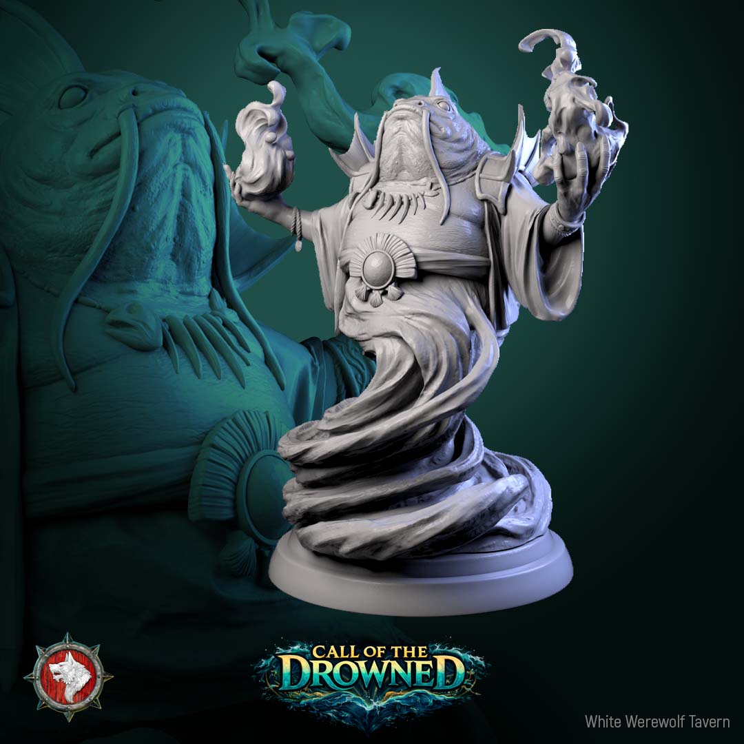 Brine Born Prophet - Call of the Drowned - White Werewolf Tavern