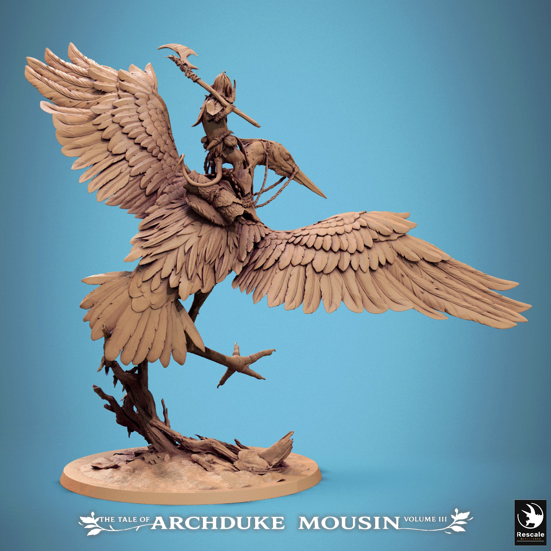 Mouse on Heron Landing - Tales of Archduke Mousin III - Rescale Miniatures